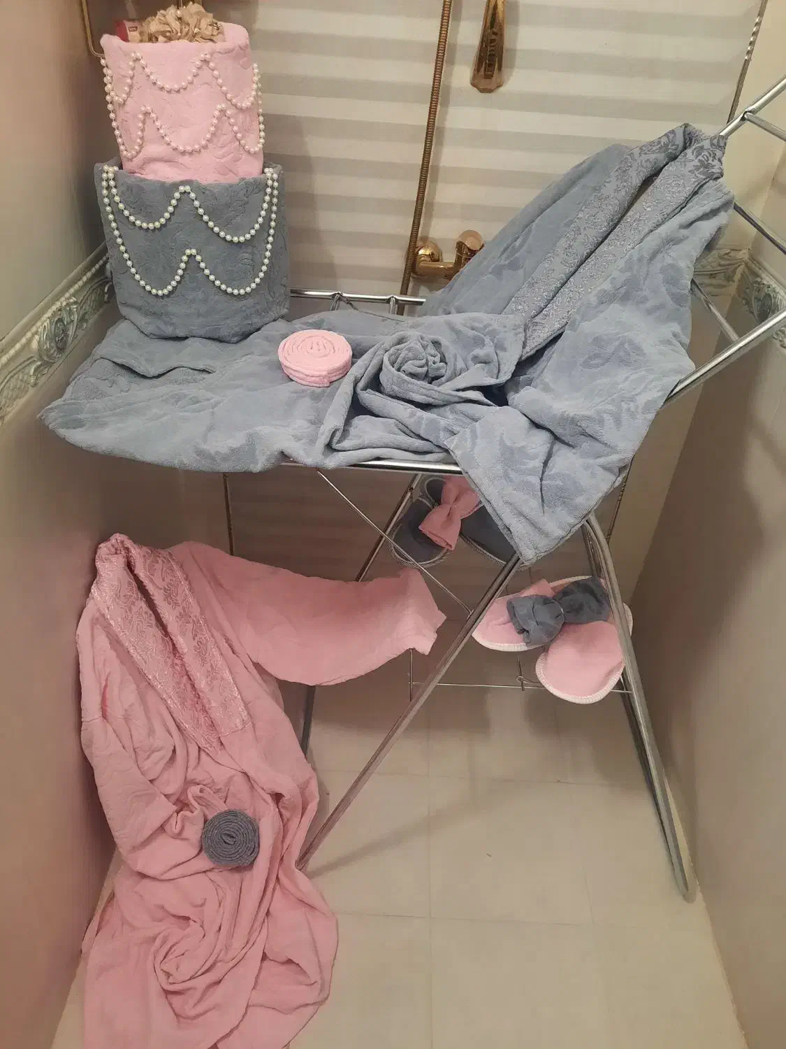 چیدمان جهیزیه فهیمه انصاری|خدمات پذیرایی، مراسم|مشهد, کلاهدوز|دیوار