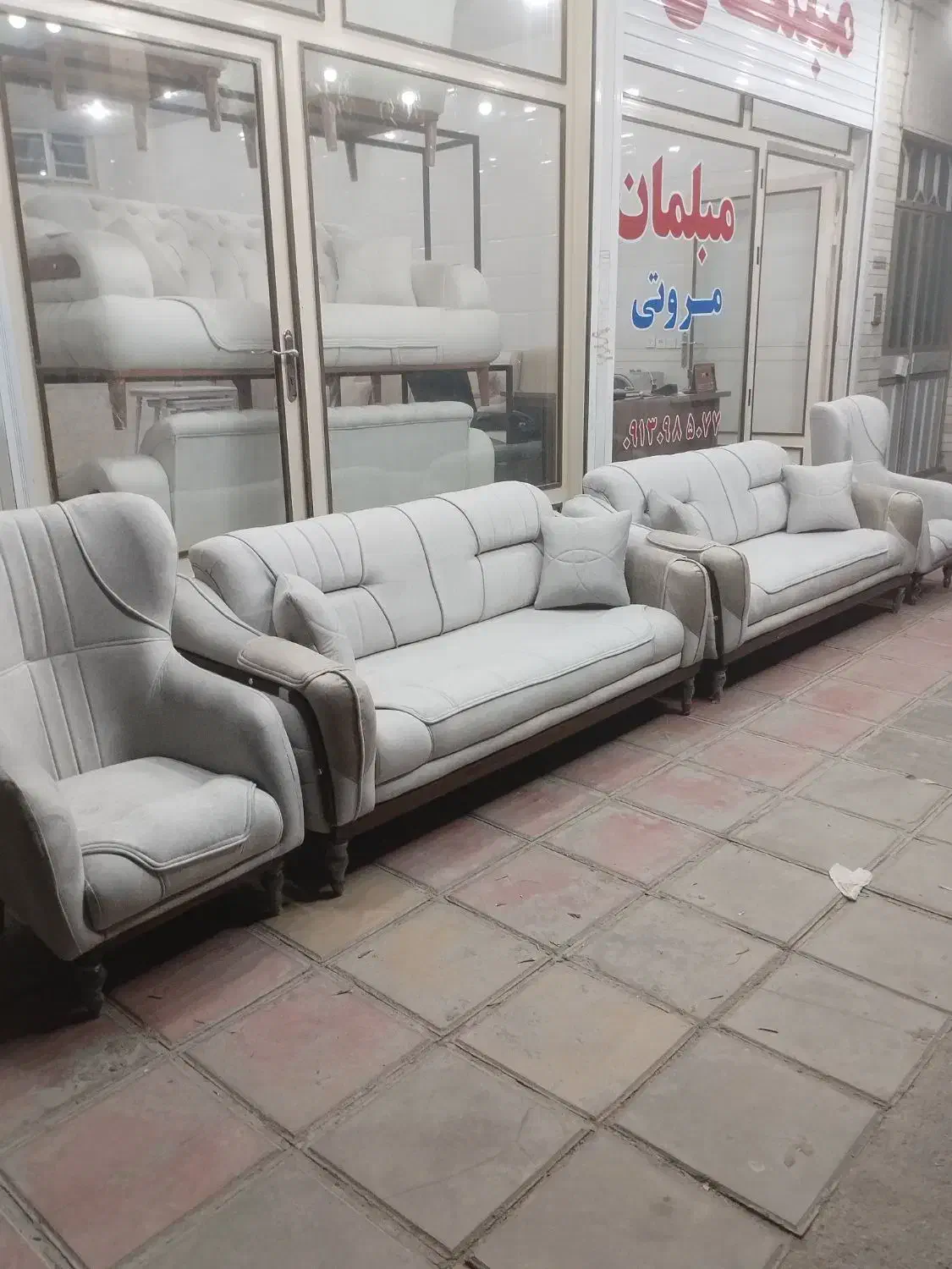 ست هشت نفره|مبلمان خانگی و میز عسلی|اردکان, |دیوار