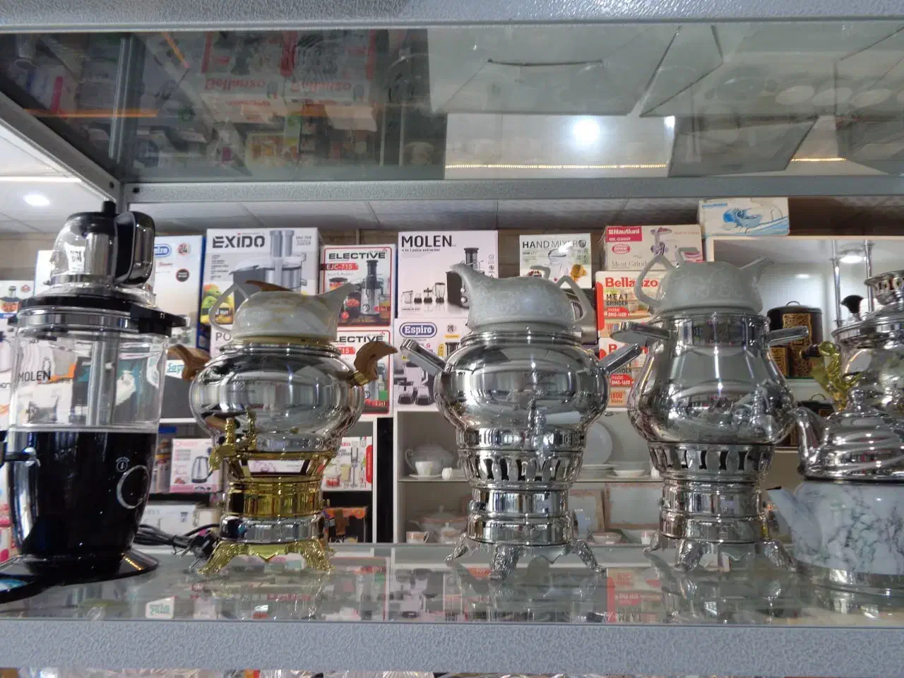 انواع سماور و کتری|سماور، چایساز، قهوهساز|میبد, |دیوار