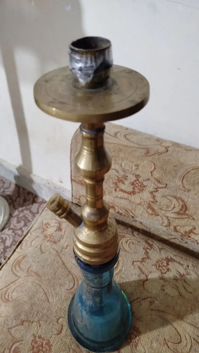 تنه قلیان برنجی شمش|کوهنوردی و کمپینگ|رشت, یخسازی|دیوار