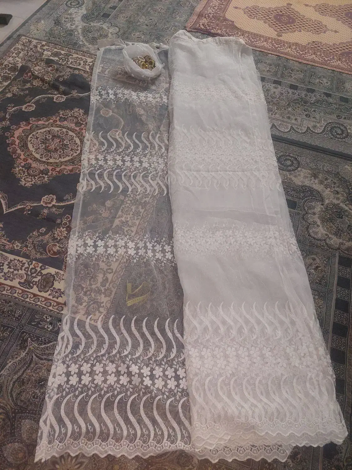 پرده گلی|پرده، رانر، رومیزی|مشهد, کوشک مهدی|دیوار