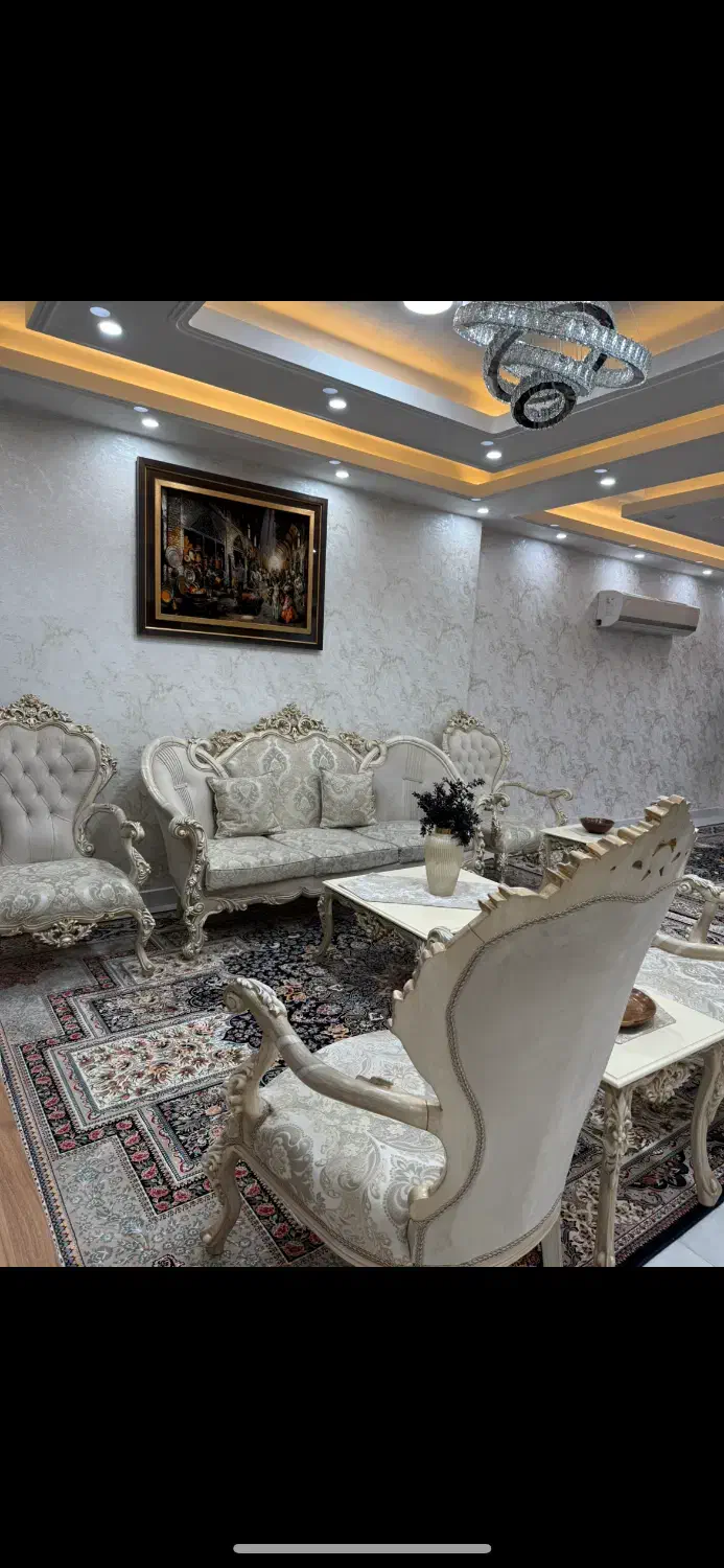 فروش مبلمان ۹ نفره بهمراه میز ناهار خوری ۶ نفره|مبلمان خانگی و میز عسلی|کرج, فاز ۳ گوهردشت|دیوار