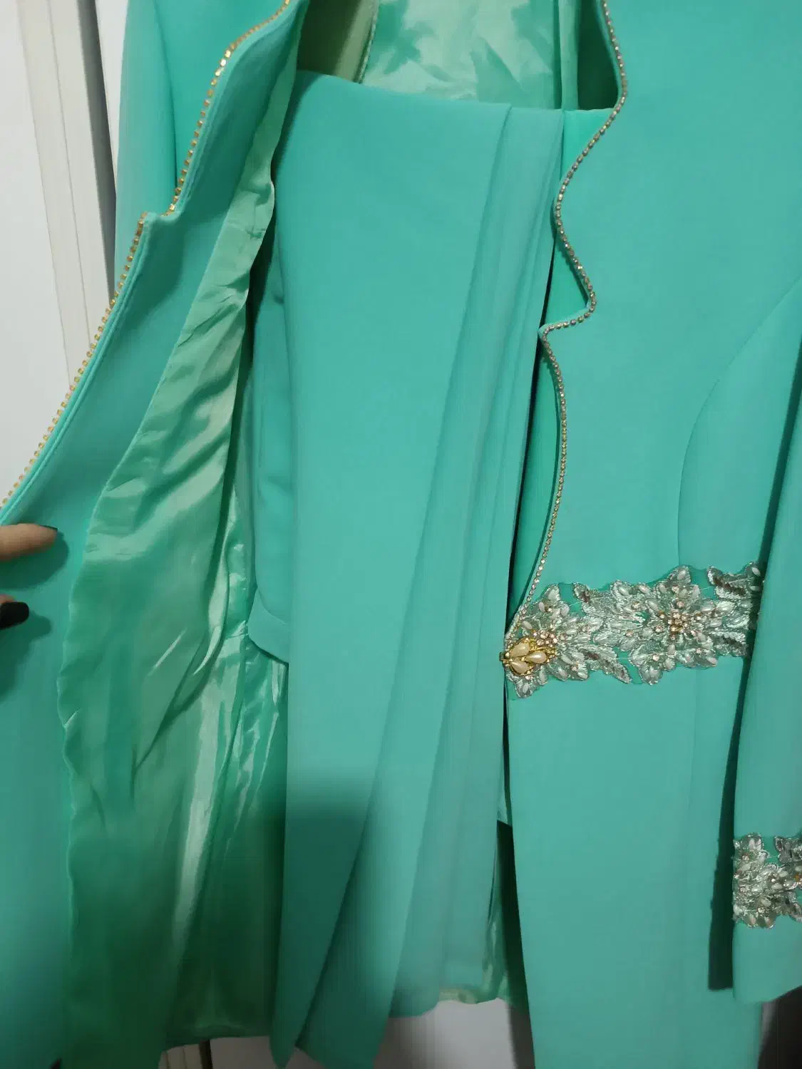 کت و شلوار مجلسی فیروزه ای|لباس|ورامین, خیر آباد|دیوار