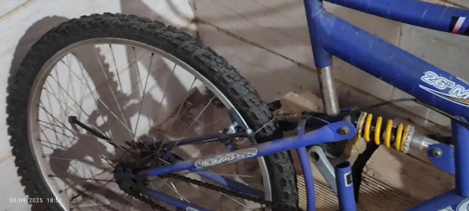 دوچرخه ۲۶سالم سه سال خواب لاستیک نو|دوچرخه، اسکیت، اسکوتر|قزوین, |دیوار