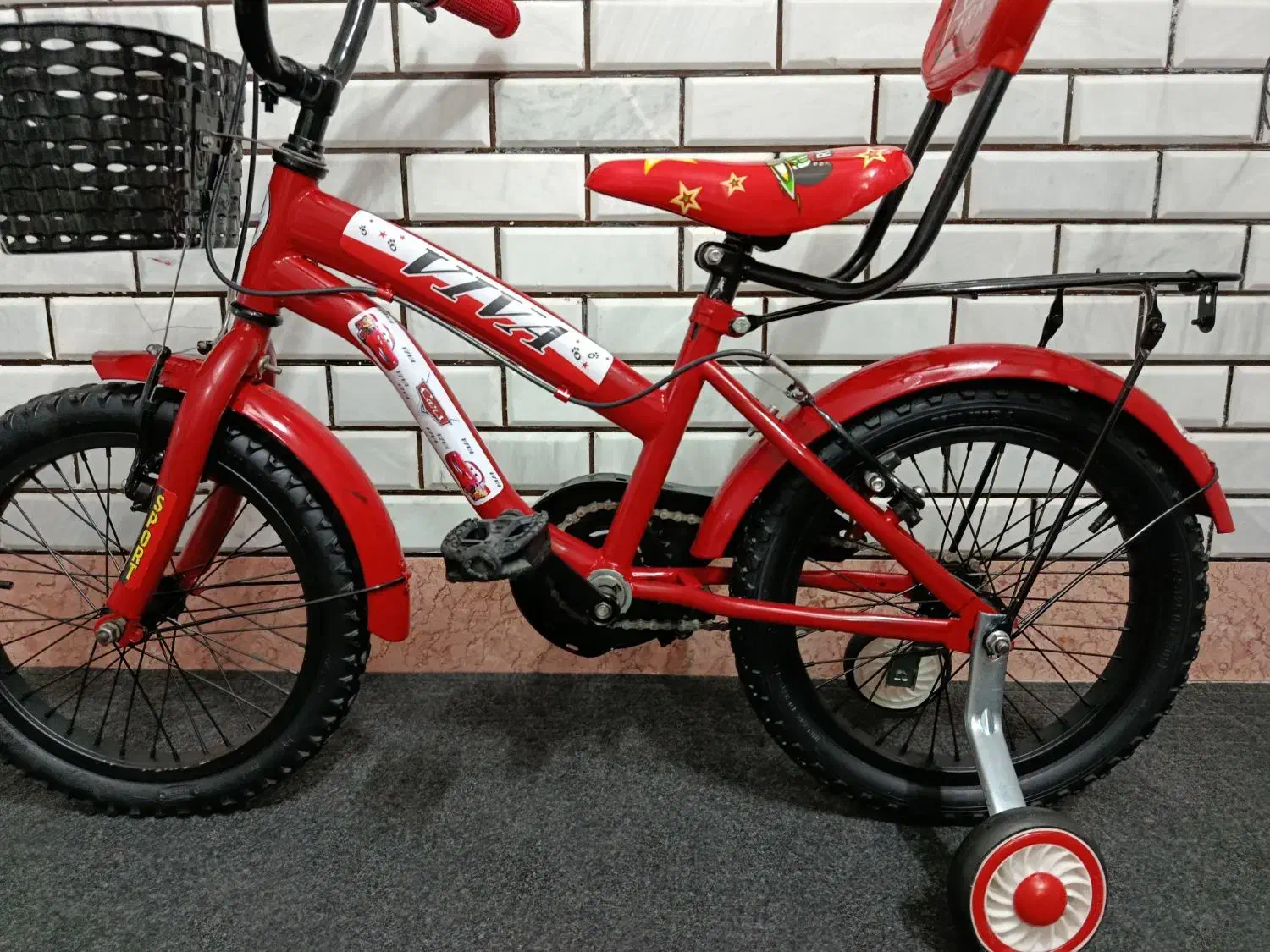 دوچرخه ۱۶ قرمز|دوچرخه، اسکیت، اسکوتر|خرم‌آباد, |دیوار