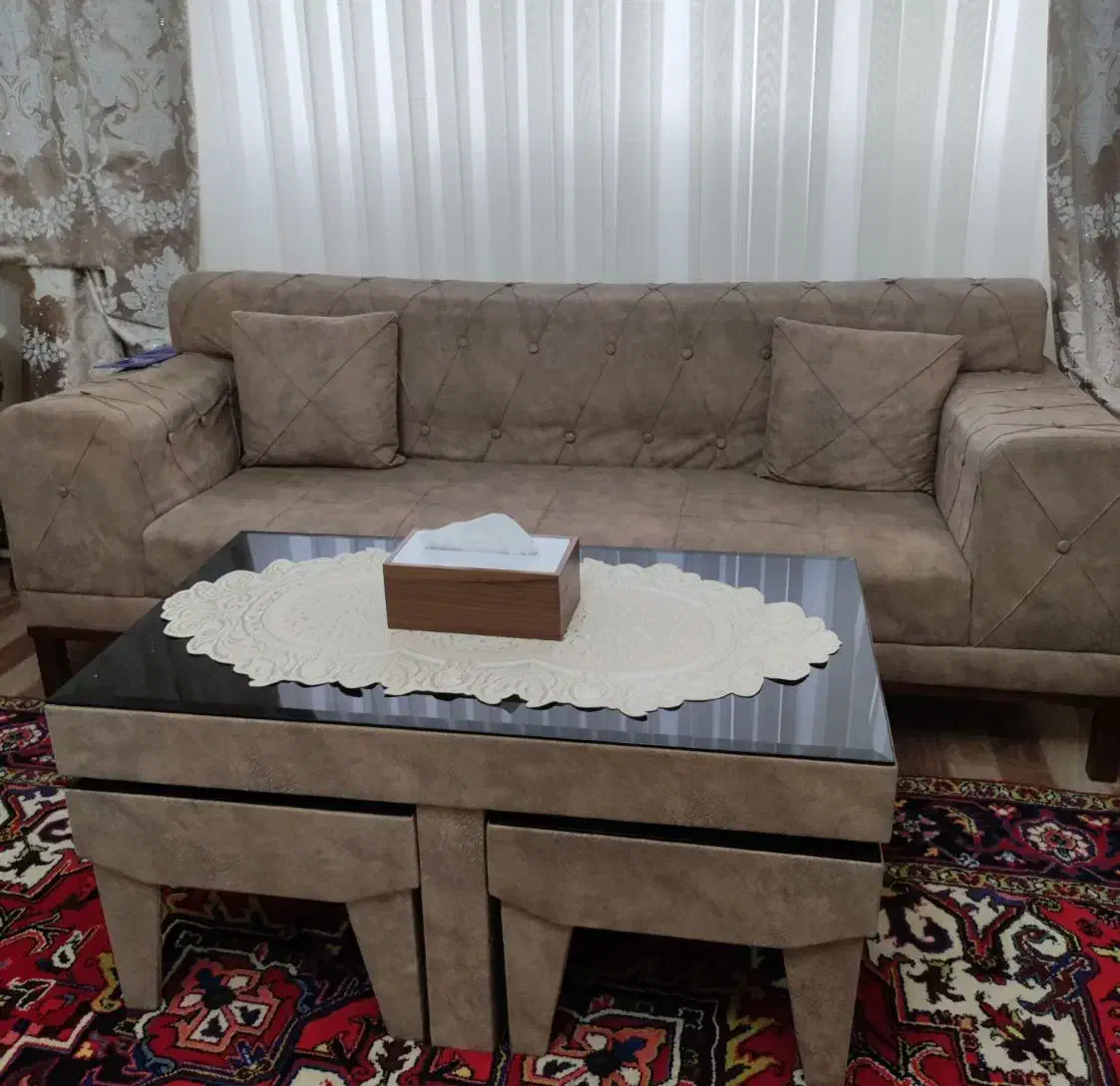 مبل راحتی ۸نفره|مبلمان خانگی و میز عسلی|سهند, |دیوار