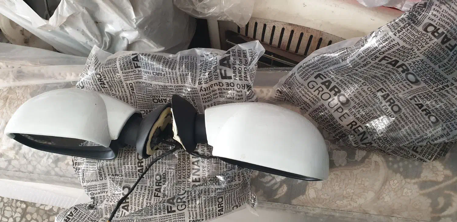 جفت آینه بقل ال ۹۰ در حد|قطعات یدکی و لوازم جانبی|رشت, دیلمان|دیوار