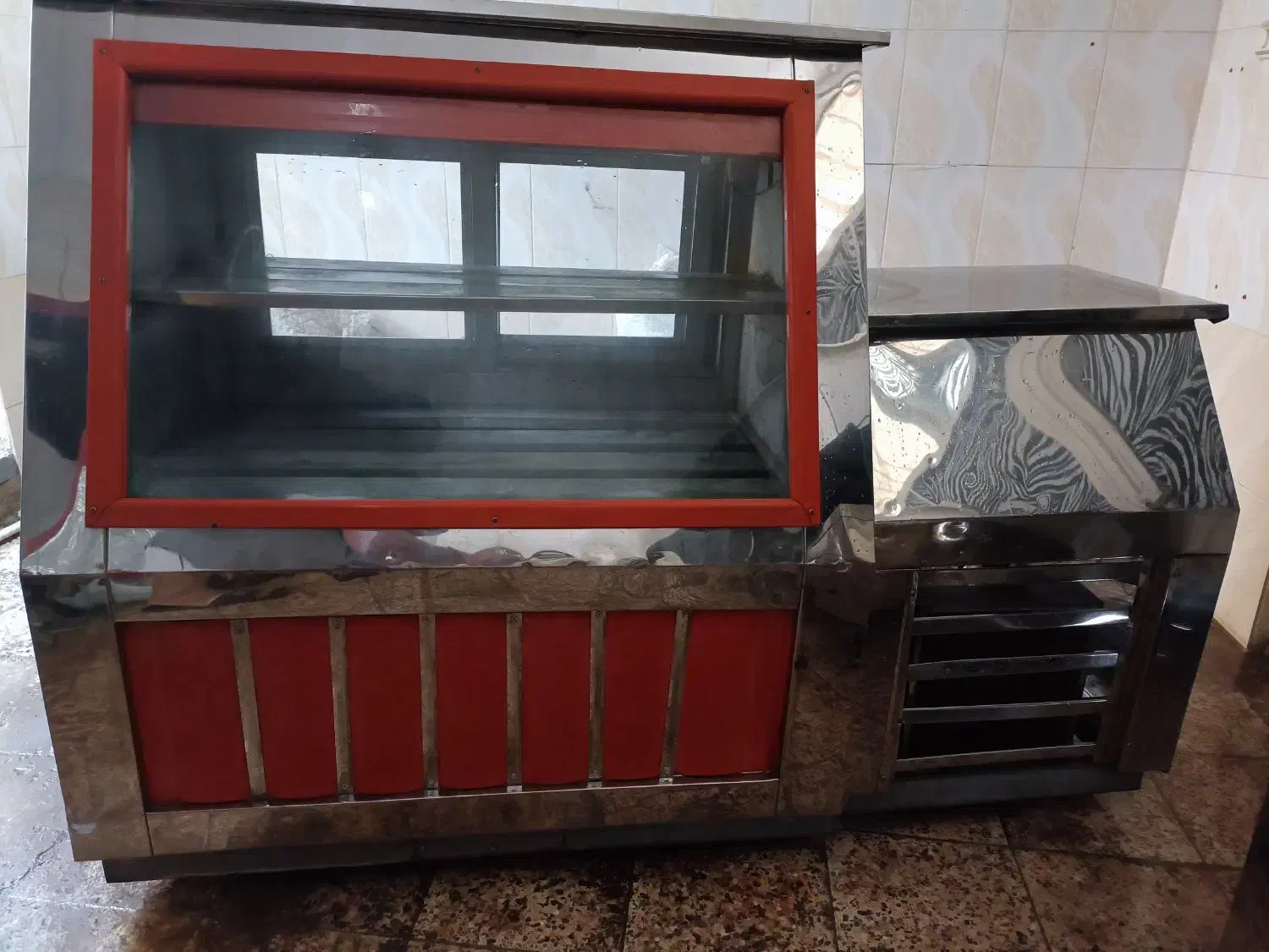 یخچال و فریزر ویترینی مغازه ای|یخچال و فریزر|امیدیه, |دیوار