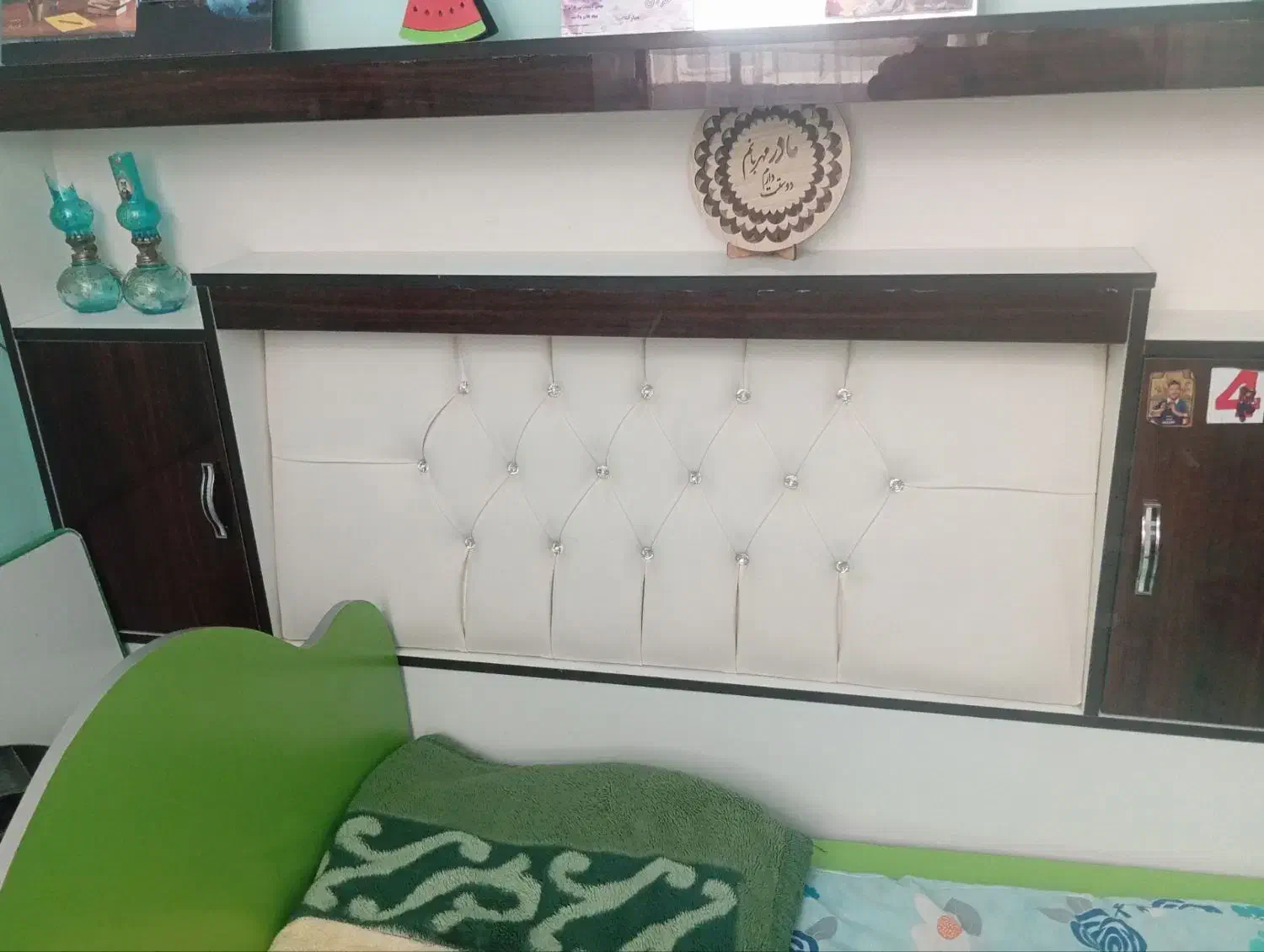 تخت خواب ۲نفره|تخت و سرویس خواب|مشهد, جانباز|دیوار