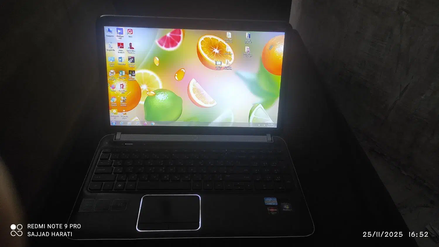 لبتاب اچ پی hp  CORi i7 گرافیک 2رم6|رایانه همراه|مشهد, همت آباد|دیوار