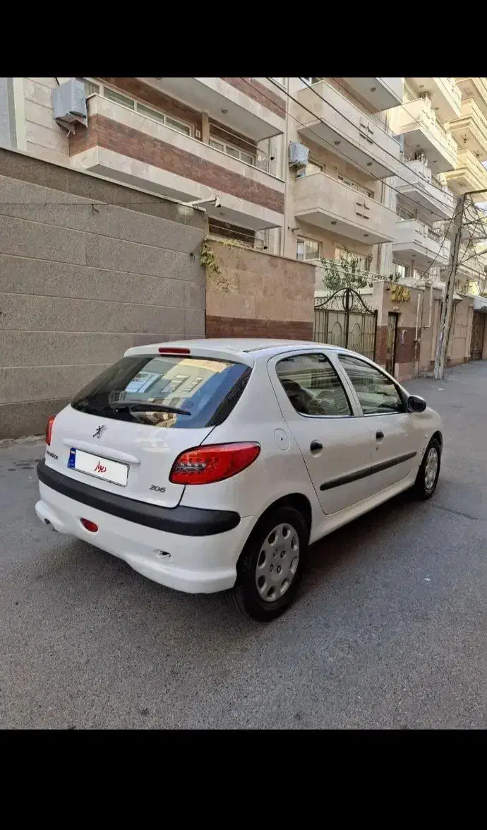 پژو۲۰۶مدل ۹۵|خودرو سواری و وانت|مرند, |دیوار