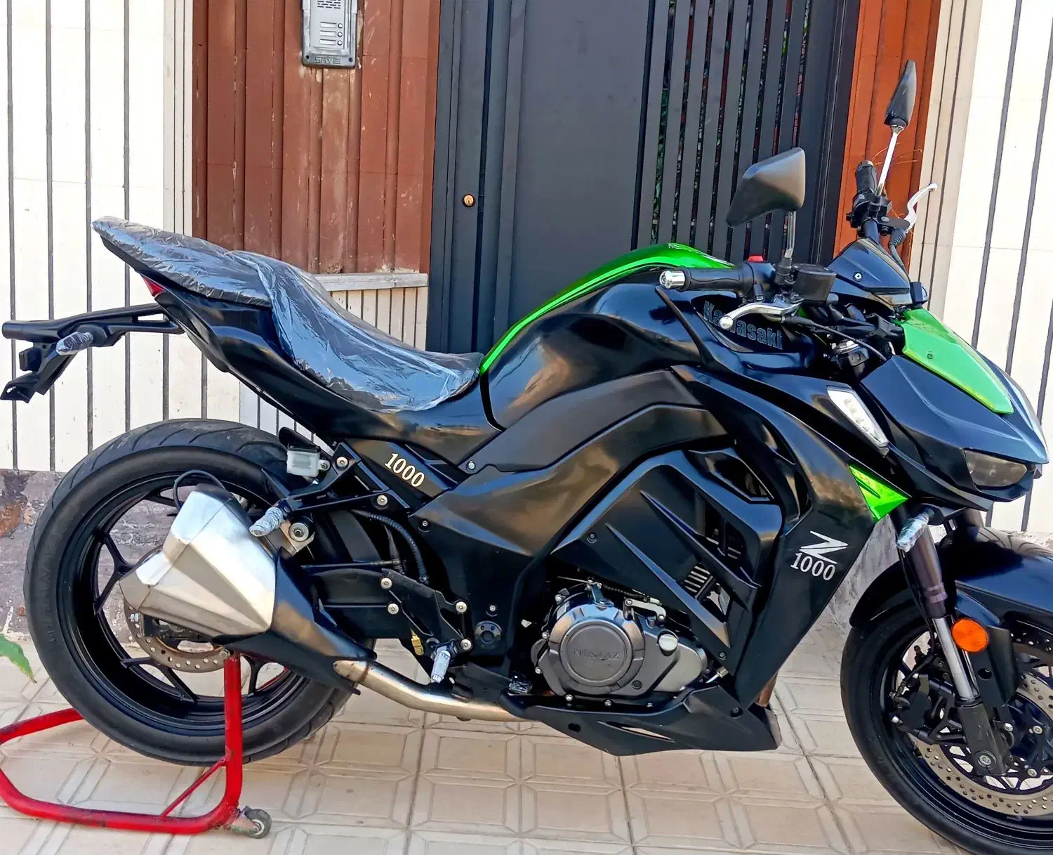 موتور طرحz1000های پرو بنلی اپاچی nsهندامگلی پالسcf|موتورسیکلت|قم, شهرک سازمان آب|دیوار