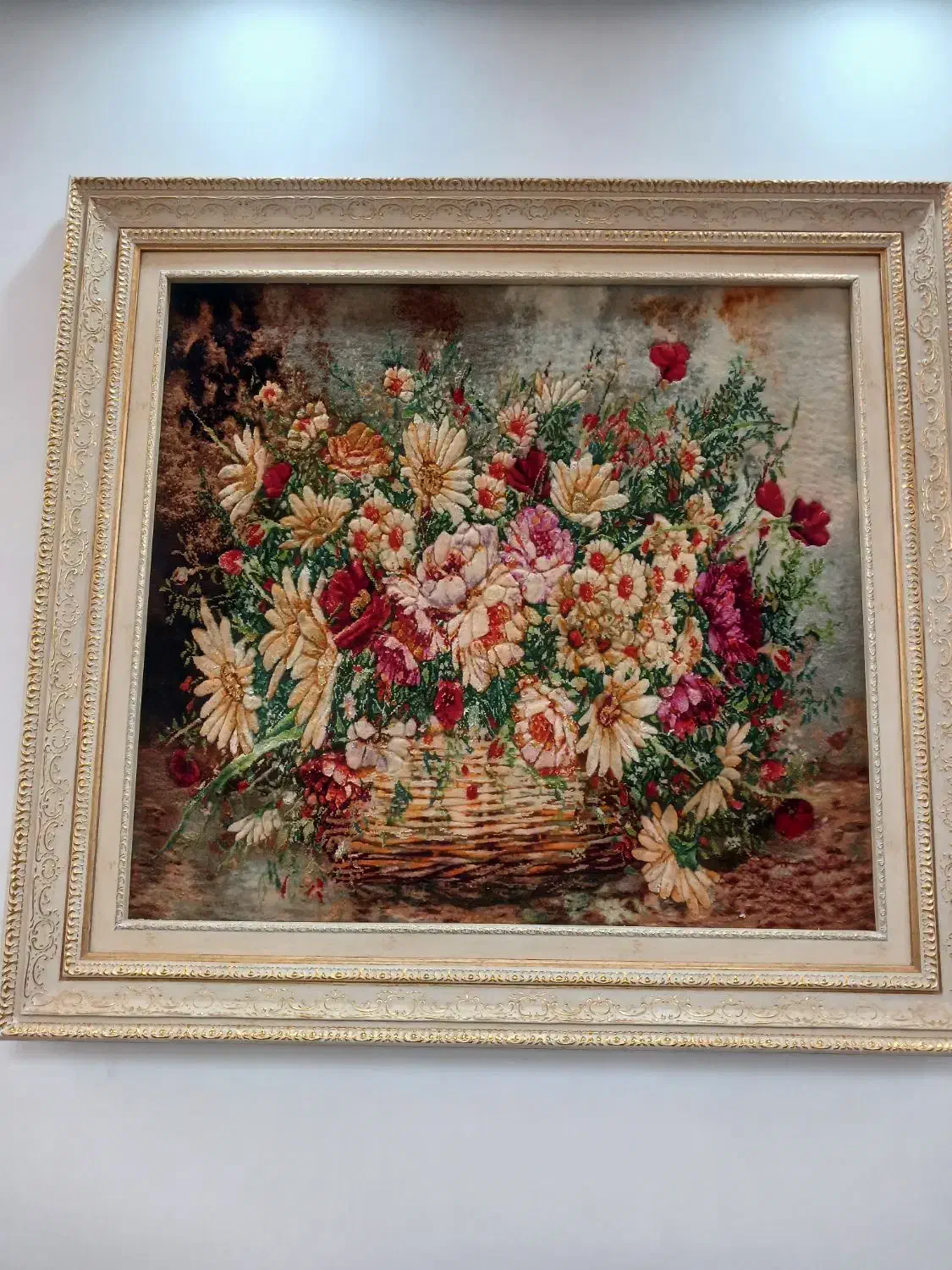 فرش دستبافت|تابلو فرش|چهارباغ, |دیوار