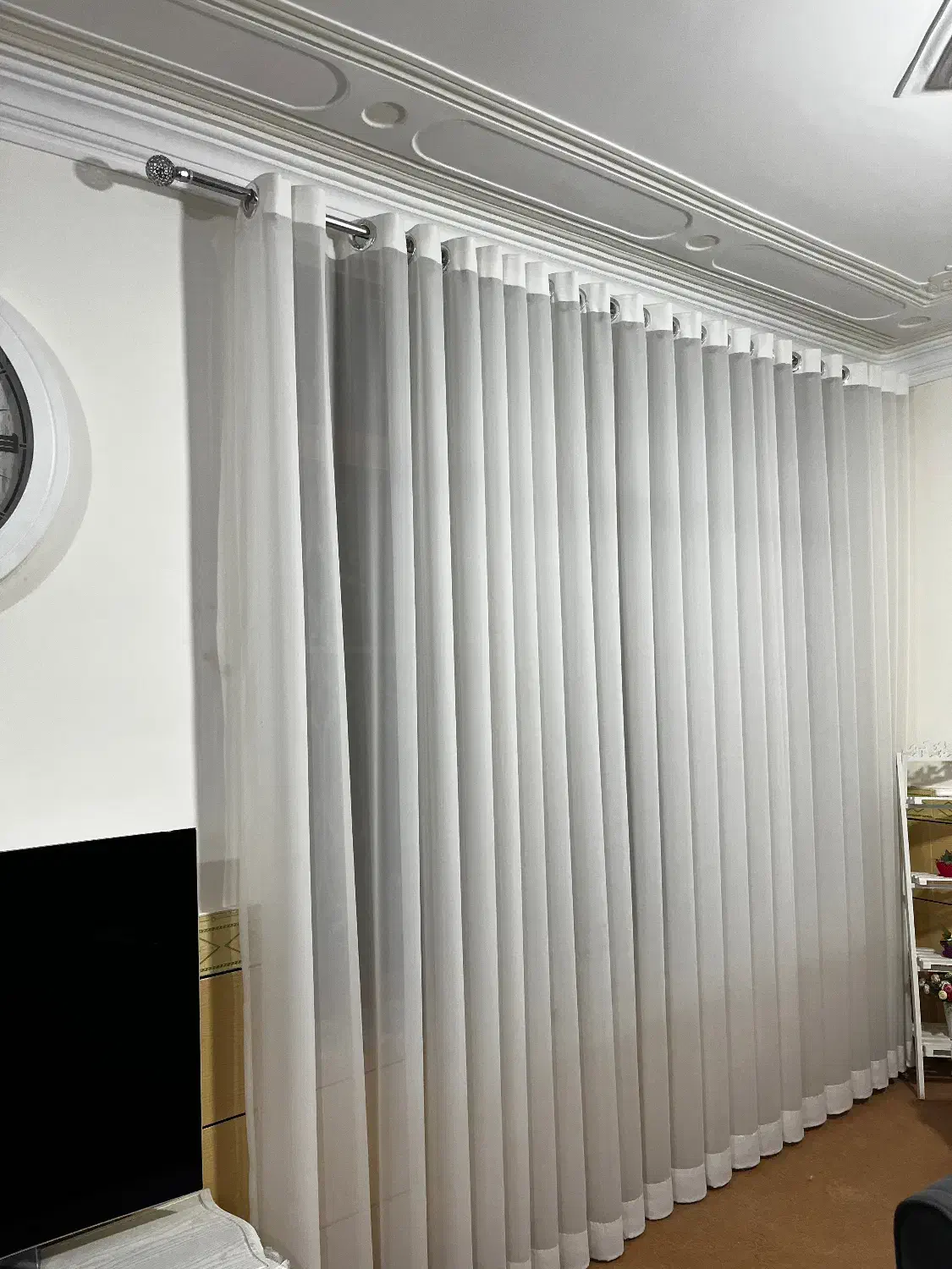 پرده حریر زیبا|پرده، رانر، رومیزی|ابهر, |دیوار