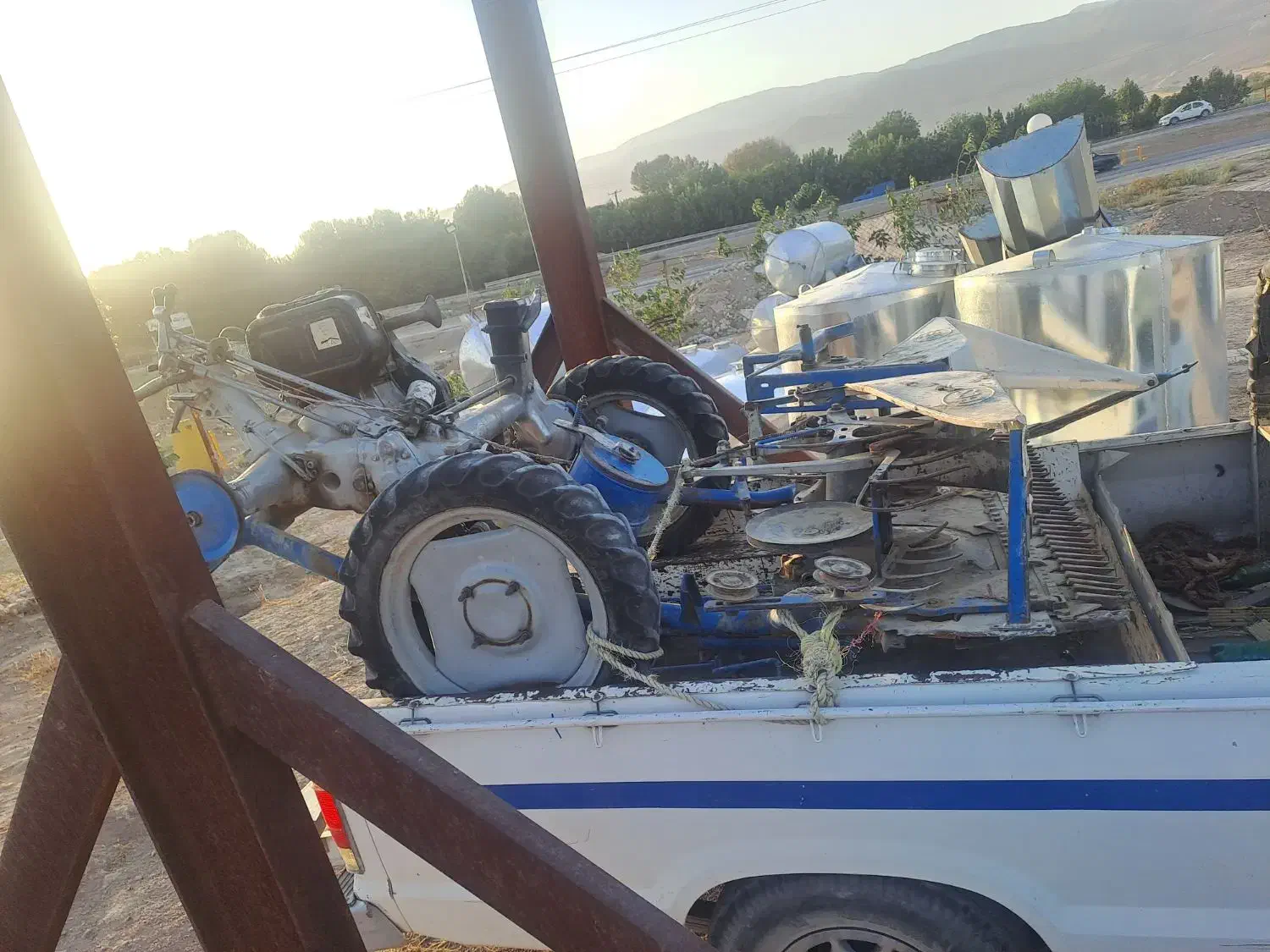 دستکاه دروگرگندم چین ویونجه زن|ماشین‌آلات صنعتی|آشخانه, |دیوار