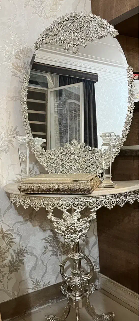 اینه شمعدان|آینه|رفسنجان, |دیوار