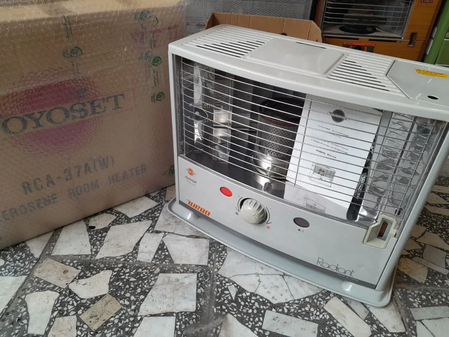 تویوست اصل اصل بدون کو چکترین لک یا پریدگی رنگ|بخاری، هیتر، شومینه|آمل, |دیوار