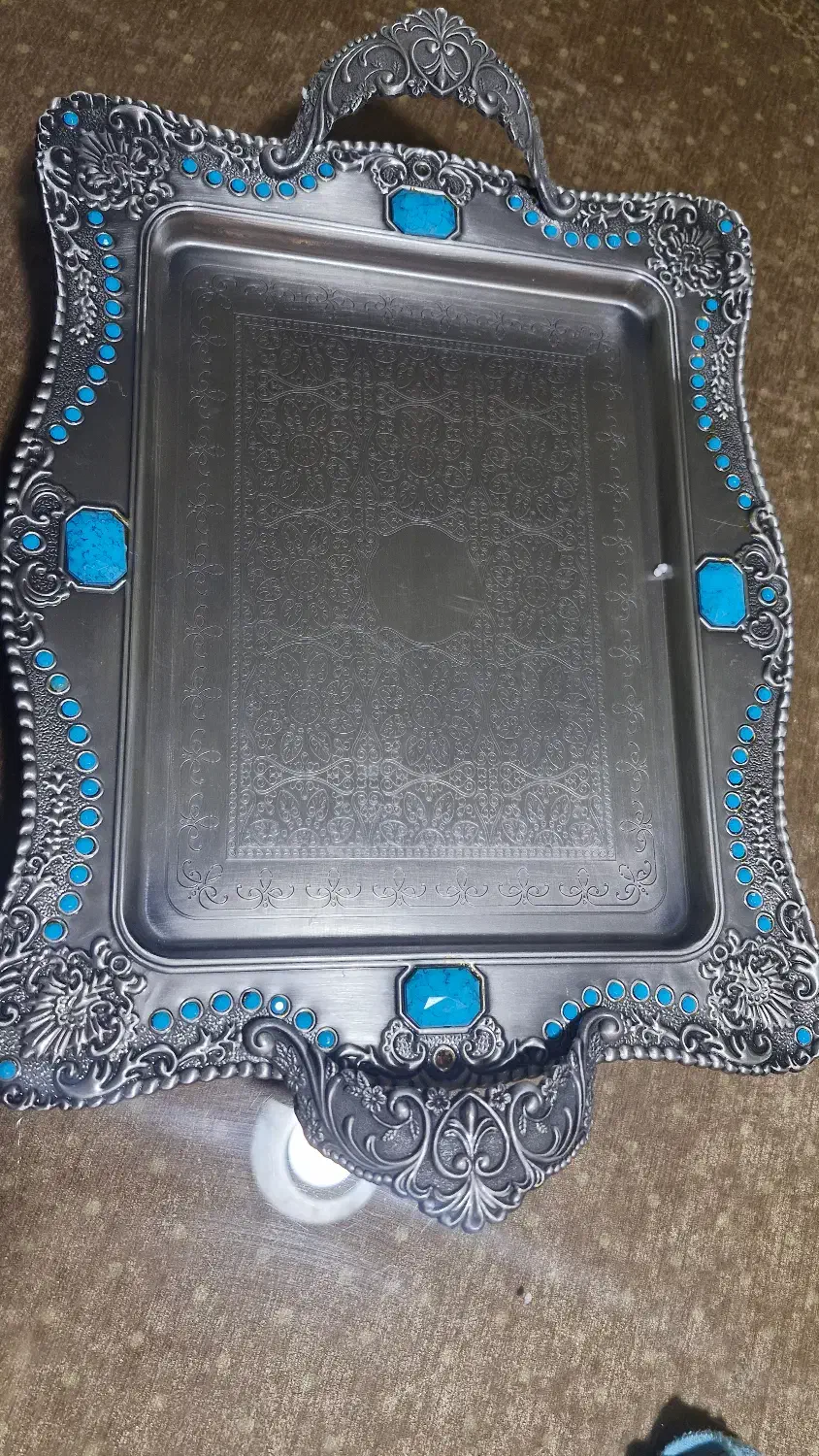 سینی سیلور درجه یک|ظروف سرو و پذیرایی|تهران, سازمان آب|دیوار