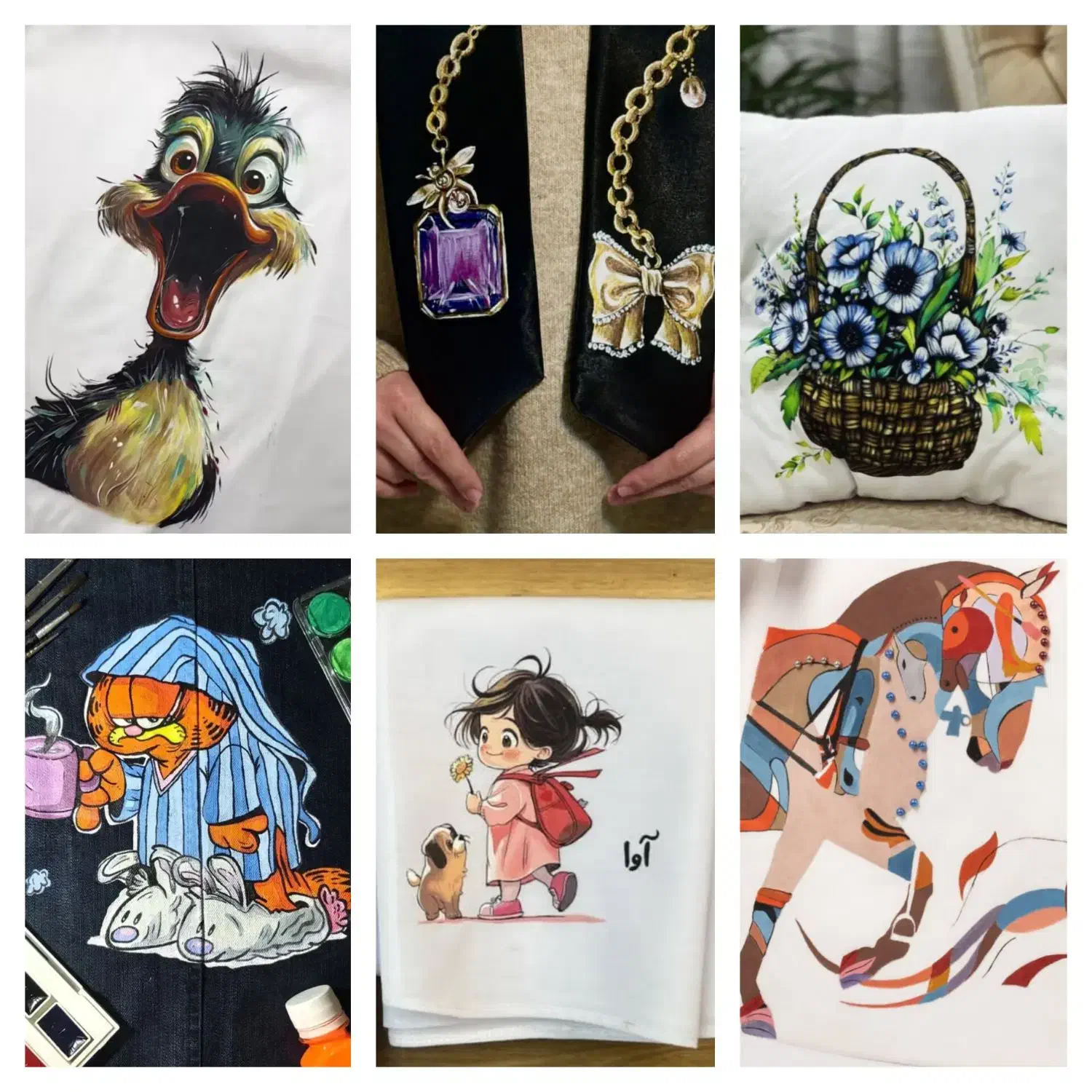 آموزش نقاشی پارچه|خدمات آموزشی|نسیمشهر, |دیوار