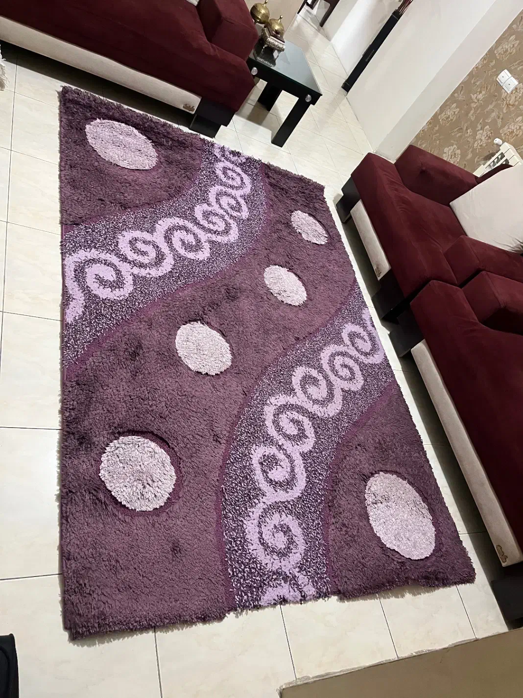 قالیچه(فرش)بنفش|فرش|تهران, سعادتآباد|دیوار