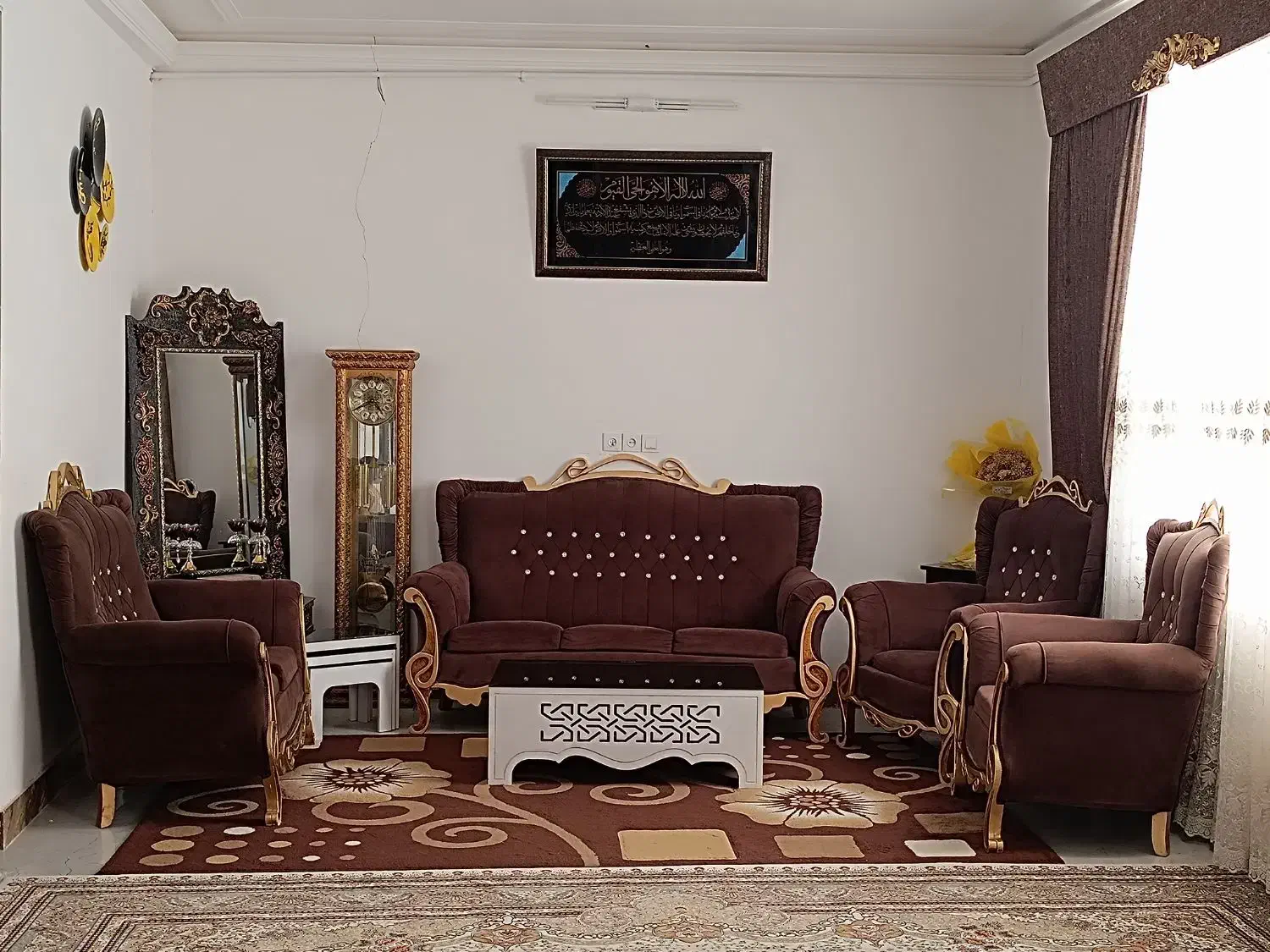 مبل سلطنتی راحتی مه ولات|مبلمان خانگی و میز عسلی|تربت‌حیدریه, بی بی حسنیه|دیوار