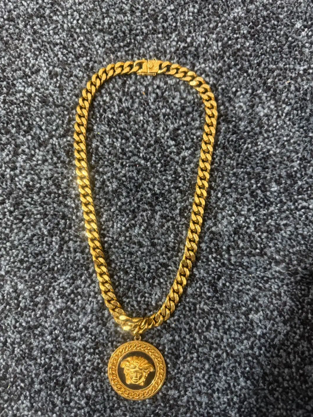 گردنبند کارتیره ۱۰ میل و پلاک مشابه اصلی طلا|بدلیجات|طارم, |دیوار