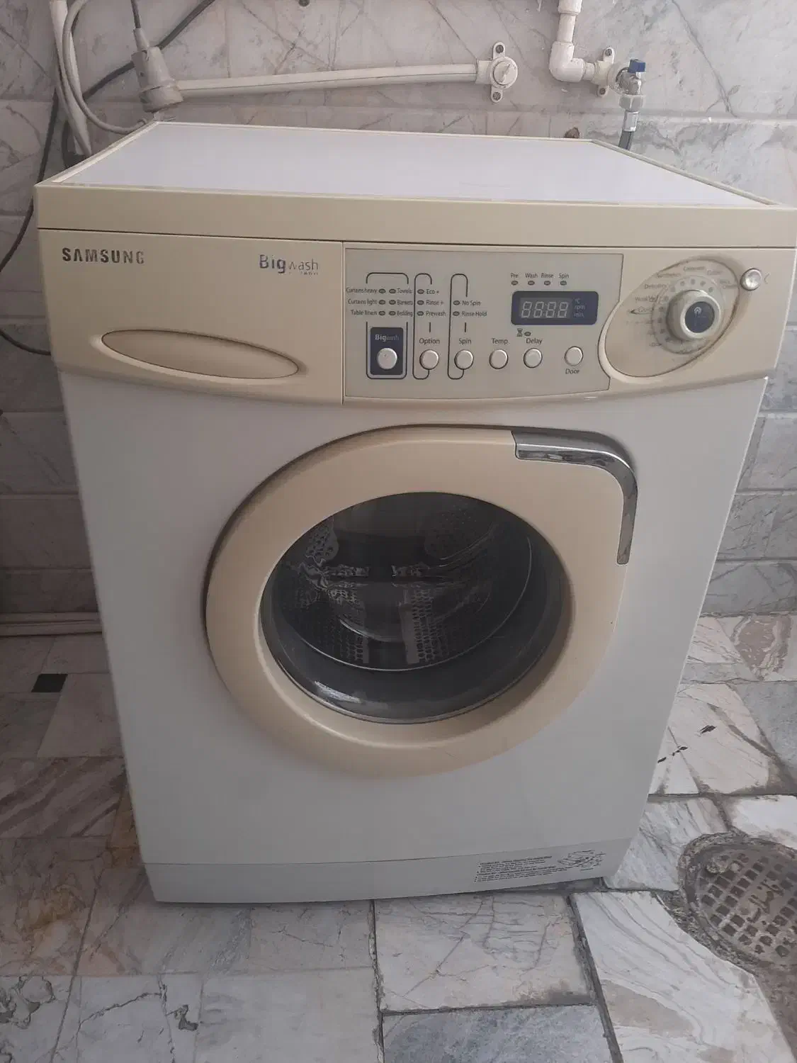 لباسشویی سامسونگ|ماشین لباسشویی و خشک‌کن لباس|قم, نیروگاه|دیوار