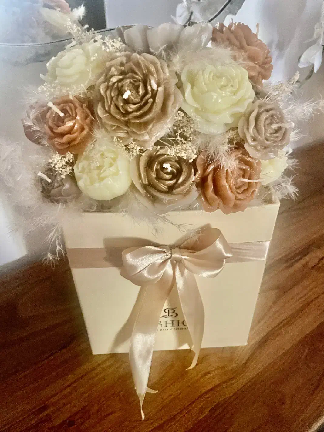 باکس گل ماندگار با گل های شمعی|گل مصنوعی|تهران, درکه|دیوار