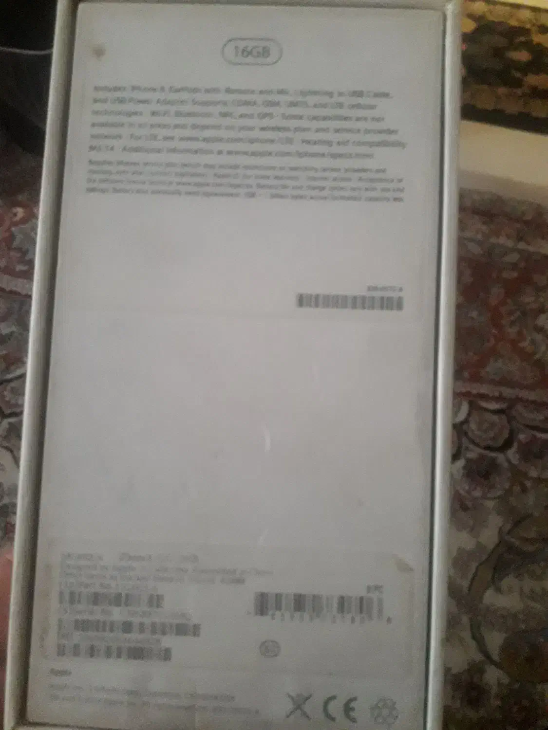 گوشی آیفون باجعبه وشارژر|موبایل|رشت, شهرک قدس|دیوار