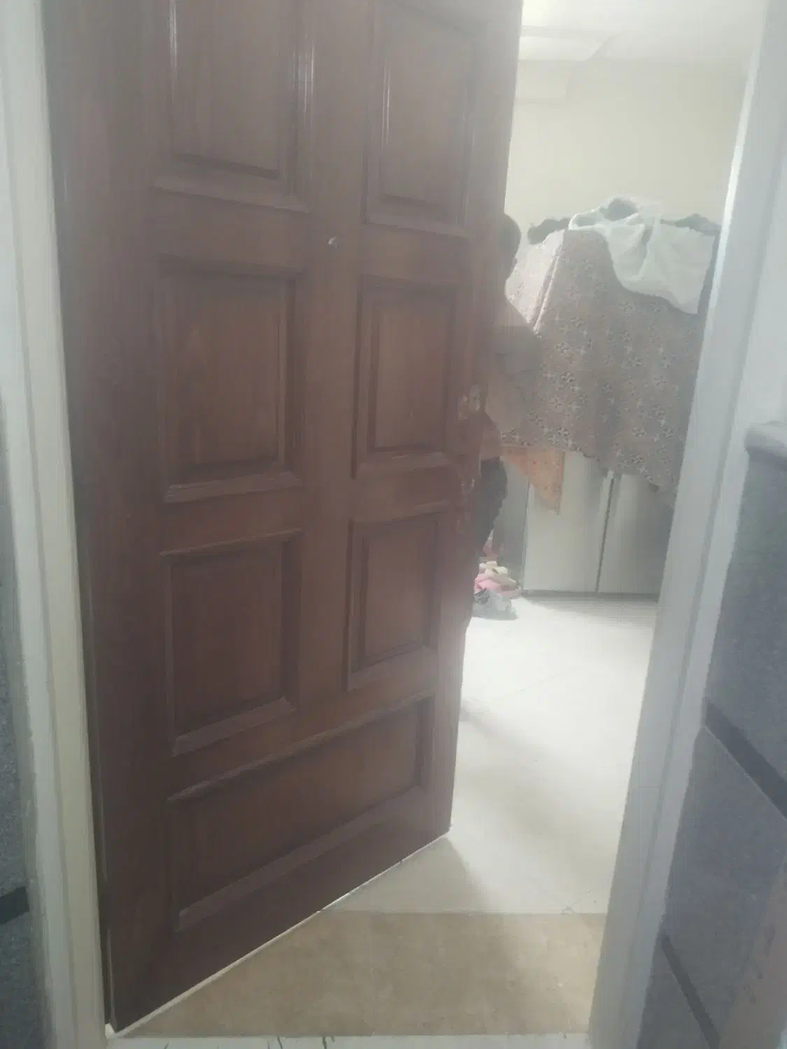 درب چوبی ورودی با چهار چوب|مصالح و تجهیزات ساختمان|تهران, نیکنام|دیوار