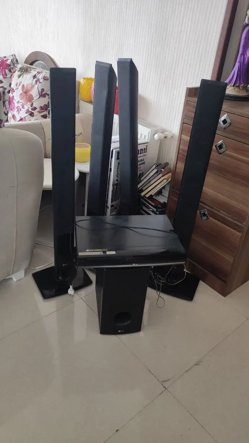 سینما خانگی ال جی|سیستم صوتی خانگی|کرج, باغستان|دیوار