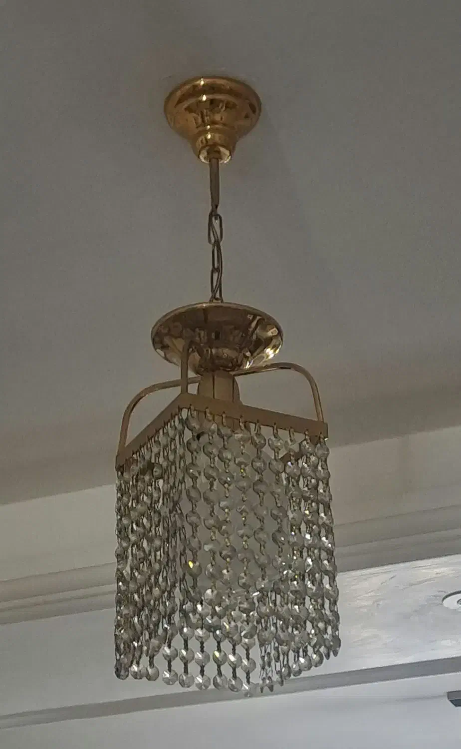 لوستر رنگ ثابت  درحدنو|لوستر و چراغ آویز|آزادشهر, |دیوار