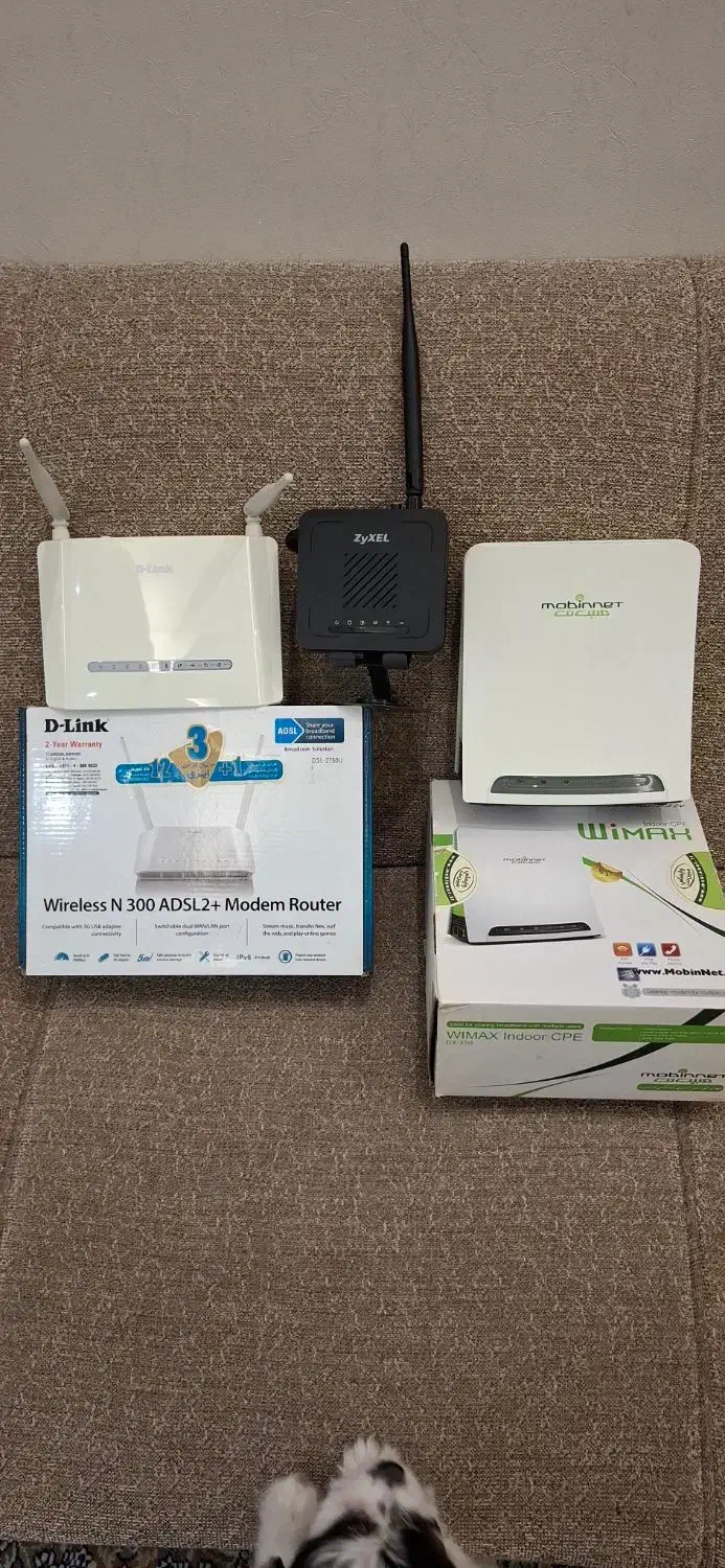 مودم در حد نو نو|مودم و تجهیزات شبکه|تهران, یوسف‌آباد|دیوار