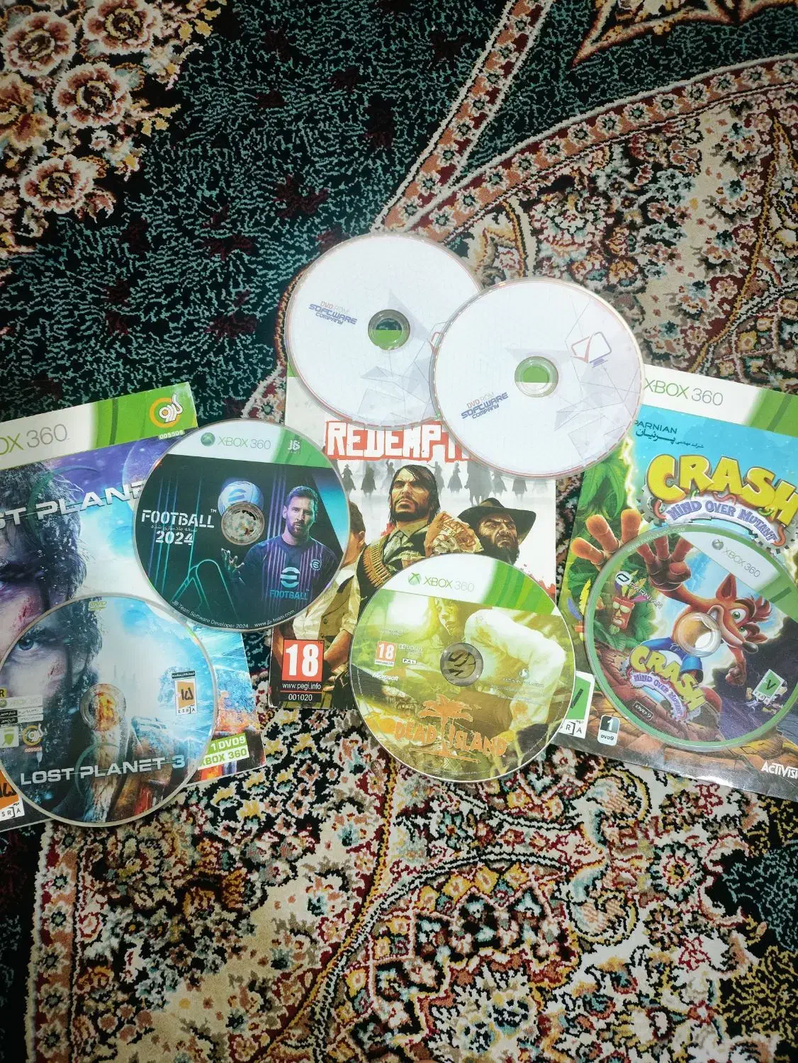 سی دی Xbox 360|کنسول، بازی ویدئویی و آنلاین|چهاردانگه (تهران), |دیوار