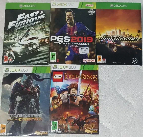5عدد بازی ایکس باکس رایگان|کنسول، بازی ویدئویی و آنلاین|بندر انزلی, شالیور|دیوار