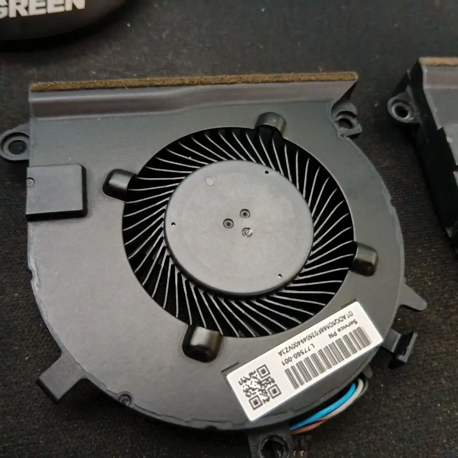 دو عدد فن فابریک لپ تاپ hp pavilion gemaing16|قطعات و لوازم جانبی رایانه|تهران, مقدم|دیوار
