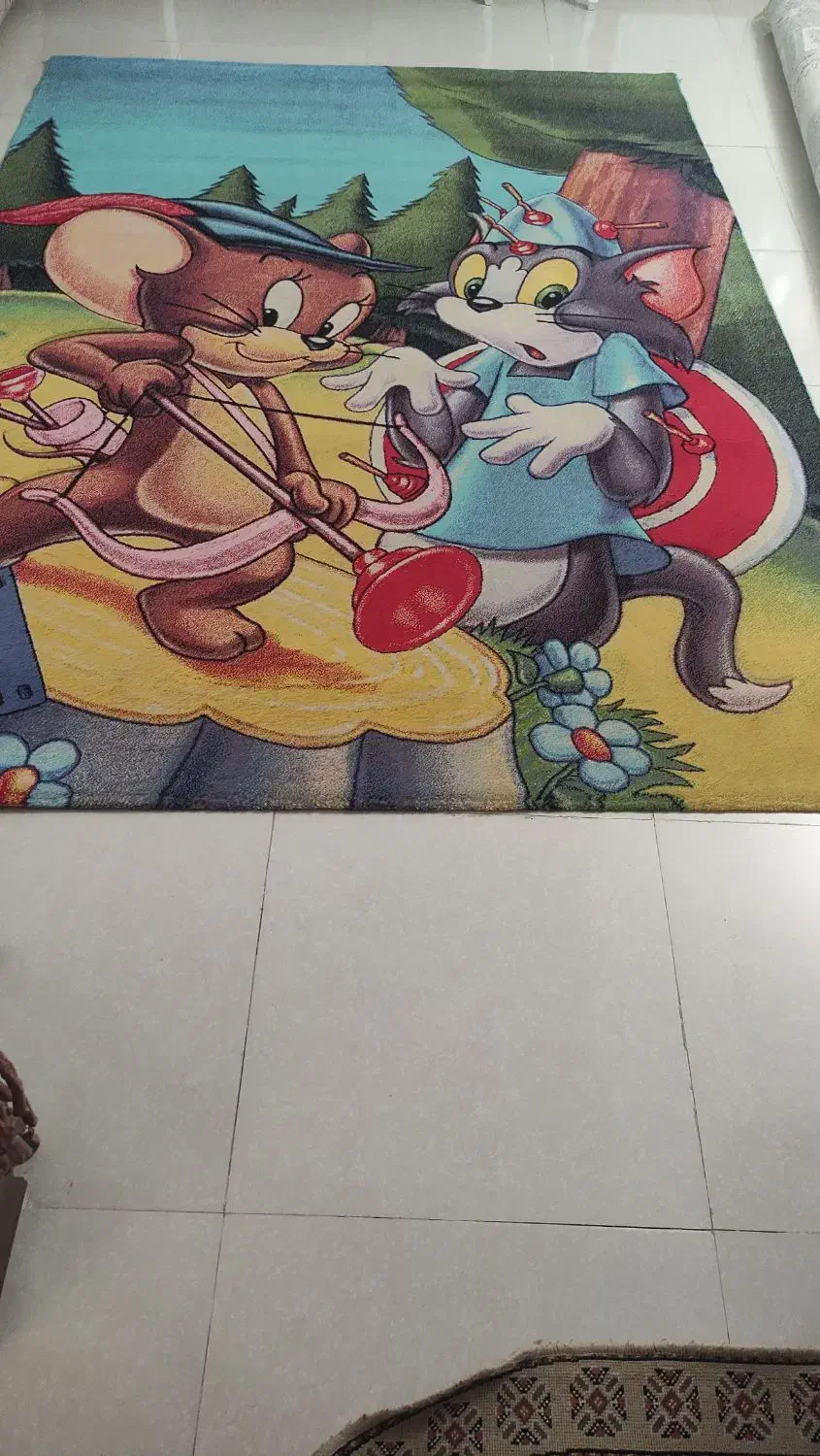 فرش اتاق کودک|فرش|قزوین, |دیوار