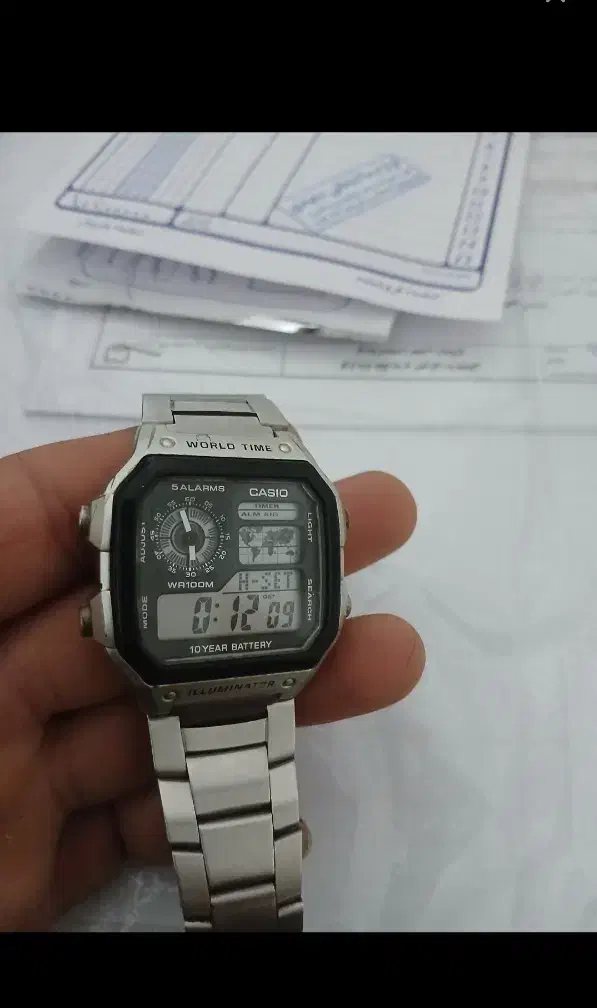 کاسیو جهان نما|ساعت|پاکدشت, پاکدشت (مامازند)|دیوار