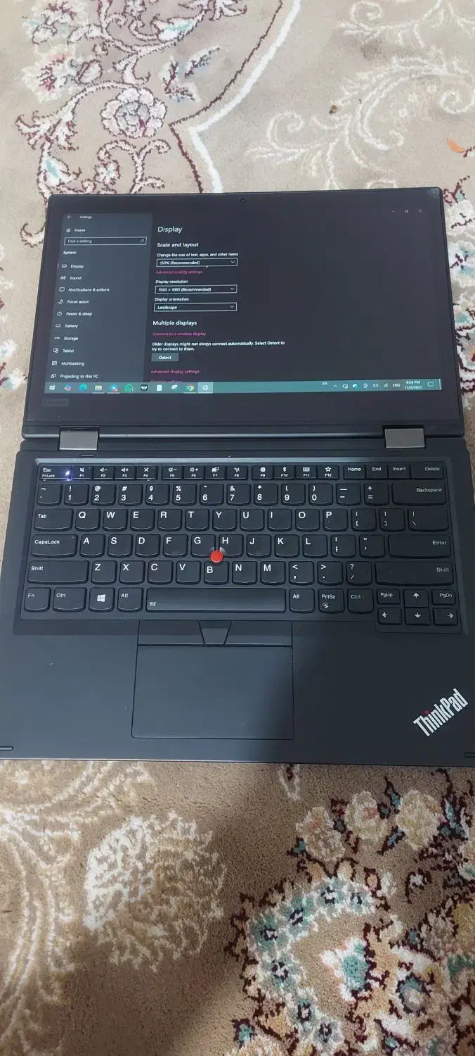 لپ تاپ لنوو thinkpad|رایانه همراه|کرمانشاه, |دیوار