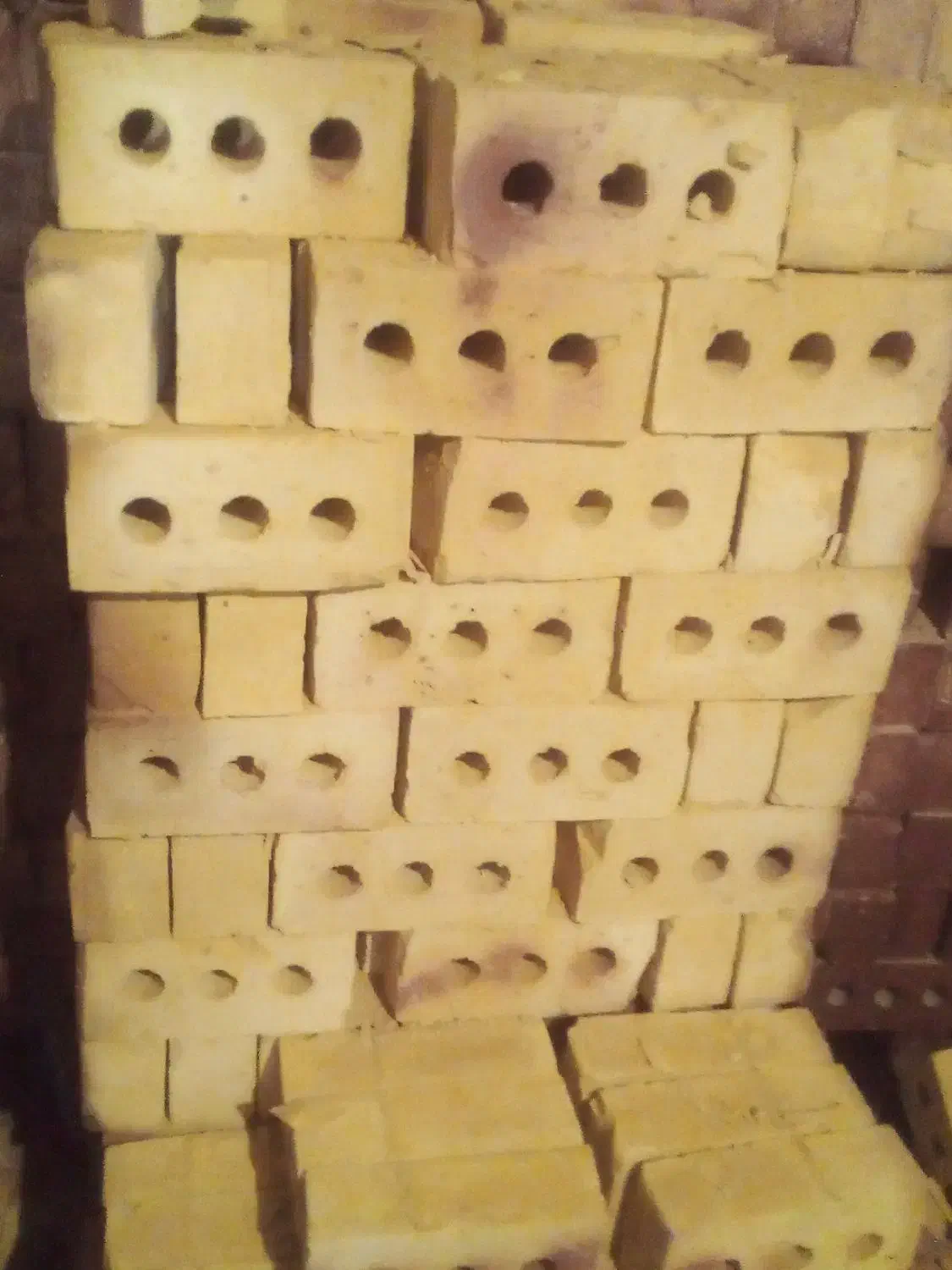 آجر سفال سه سوراخ|مصالح و تجهیزات ساختمان|تایباد, |دیوار