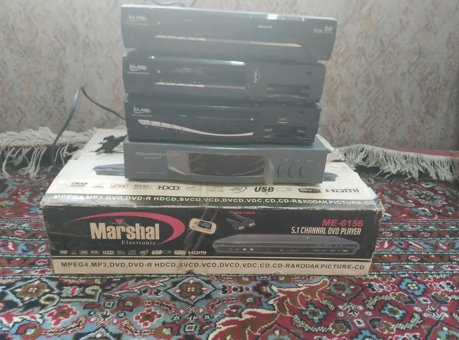 گیرنده دیجیتال|پخش‌کننده DVD و ویدیو|تهران, آهنگران (سراسیاب دولاب)|دیوار