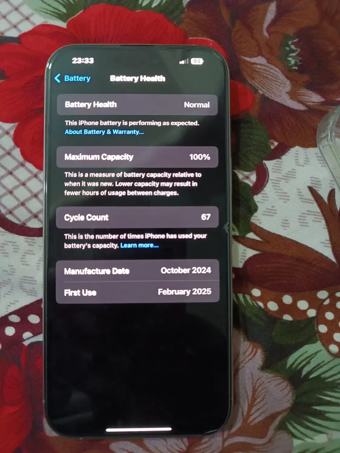 ایفون 16پرو مکس 256|موبایل|همدان, |دیوار