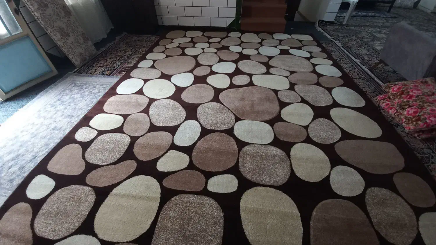 گلیم فرش در حد نو|گلیم، جاجیم، گبه|اندیمشک, |دیوار