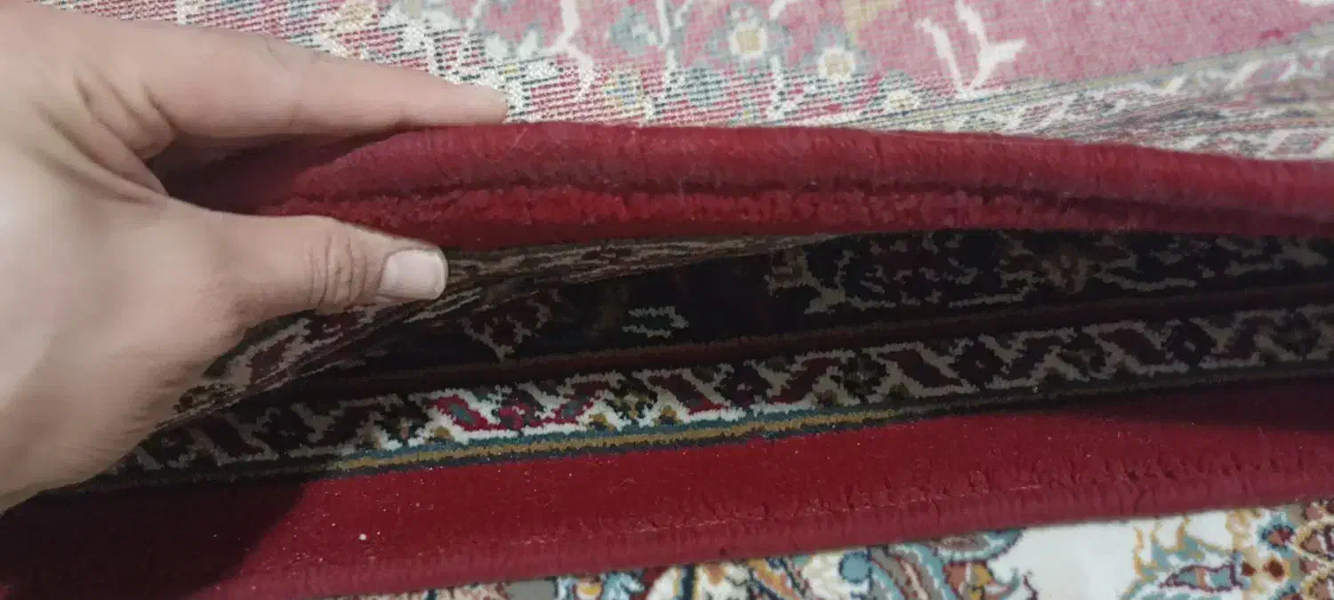 کناره فرش نخ خالص ضخیم نرم فرش راهپله راهرو۷۰۰شان|فرش|قدس, شهرقدس|دیوار