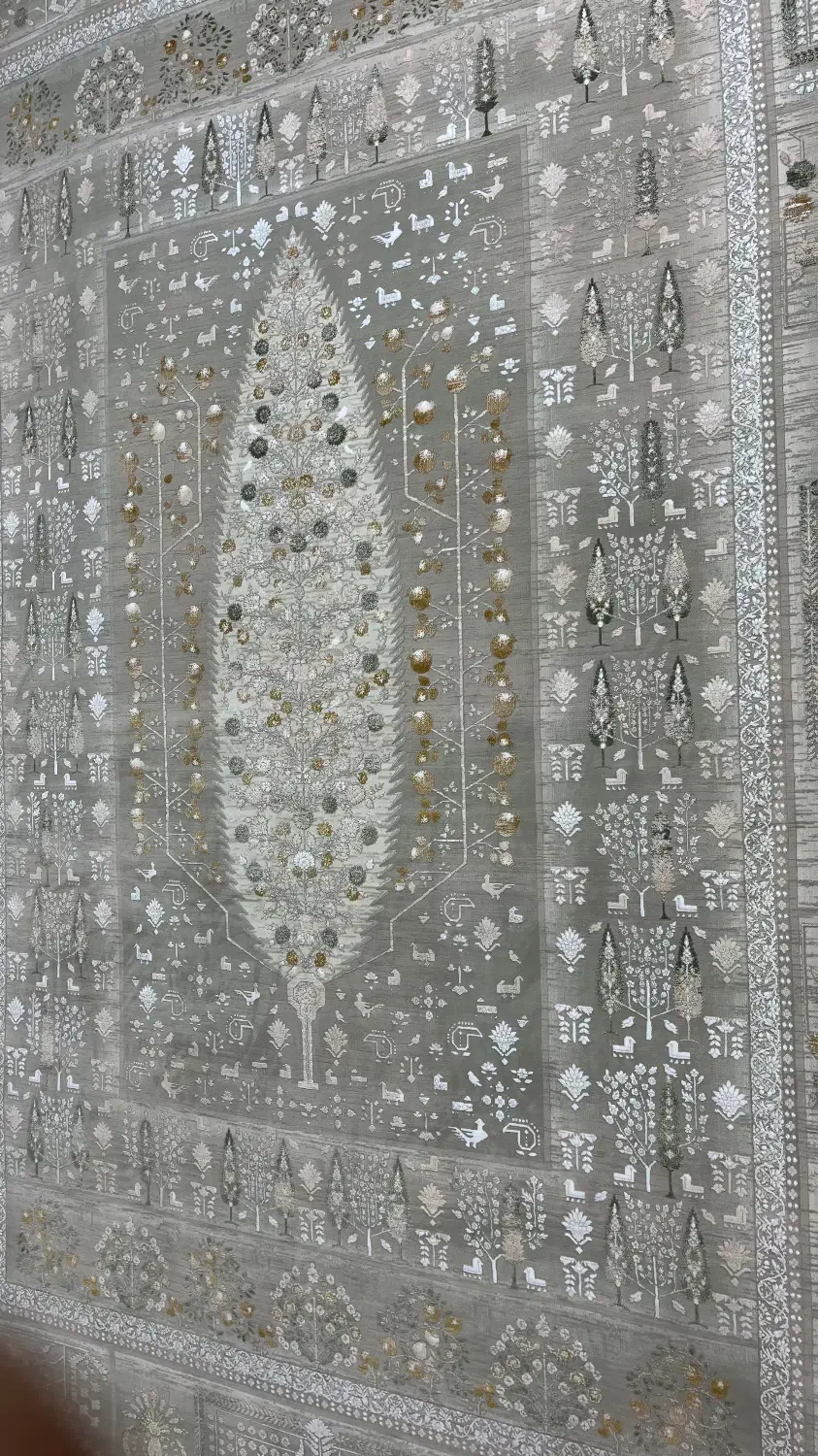 فرش فیلی 1200شانه تراکم 3600|فرش|شاهینشهر, گرگاب|دیوار