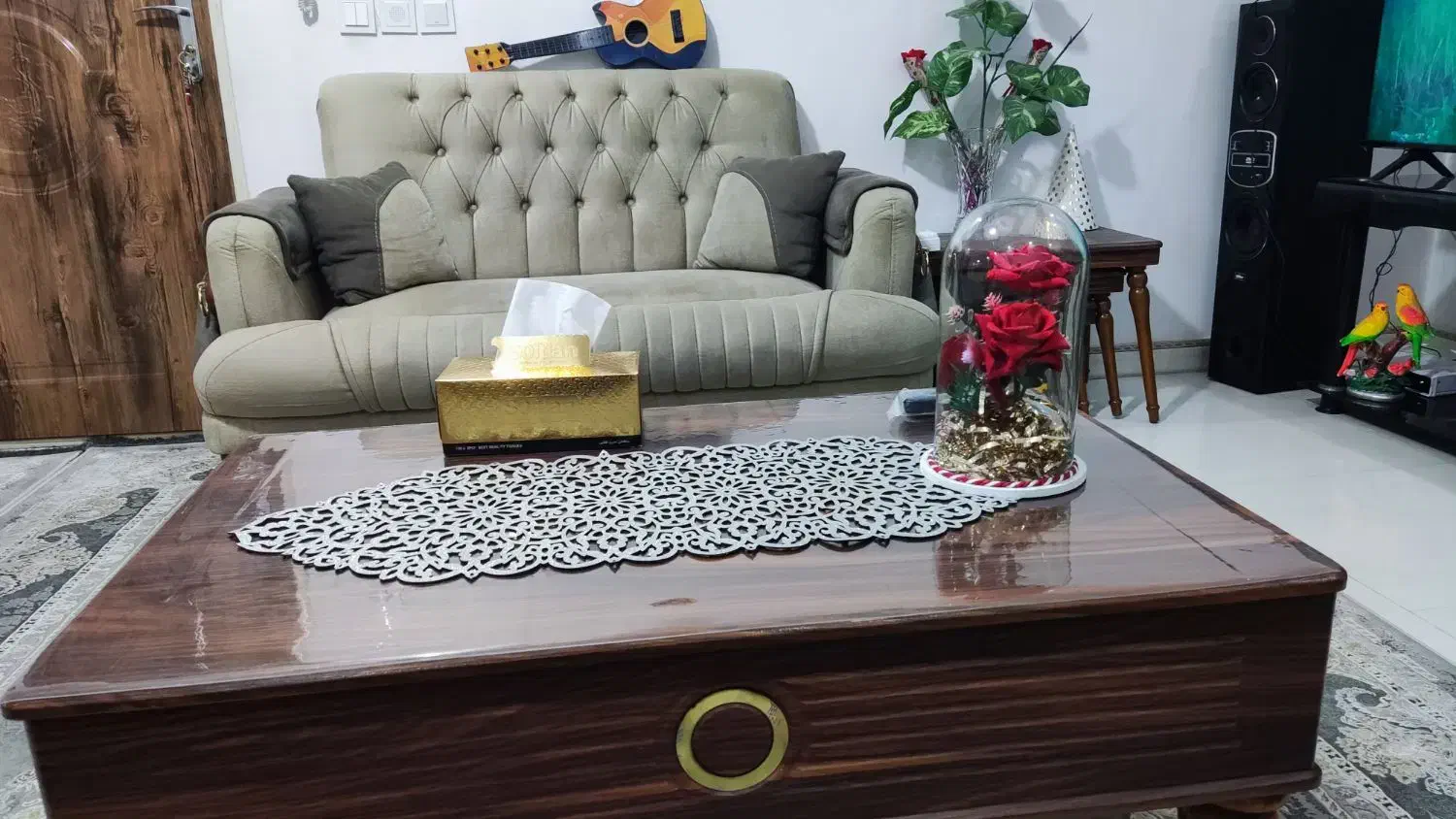 مبلمان راحتی کلاسیک|مبلمان خانگی و میز عسلی|بومهن, |دیوار