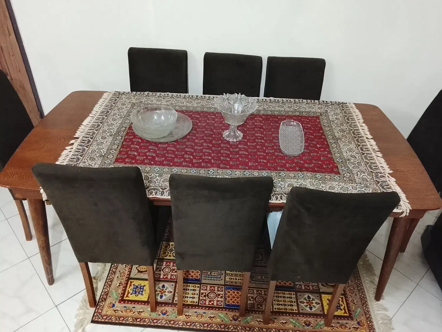 میز ناهارخوری ۸ نفره|میز و صندلی غذاخوری|مشهد, هفده شهریور|دیوار
