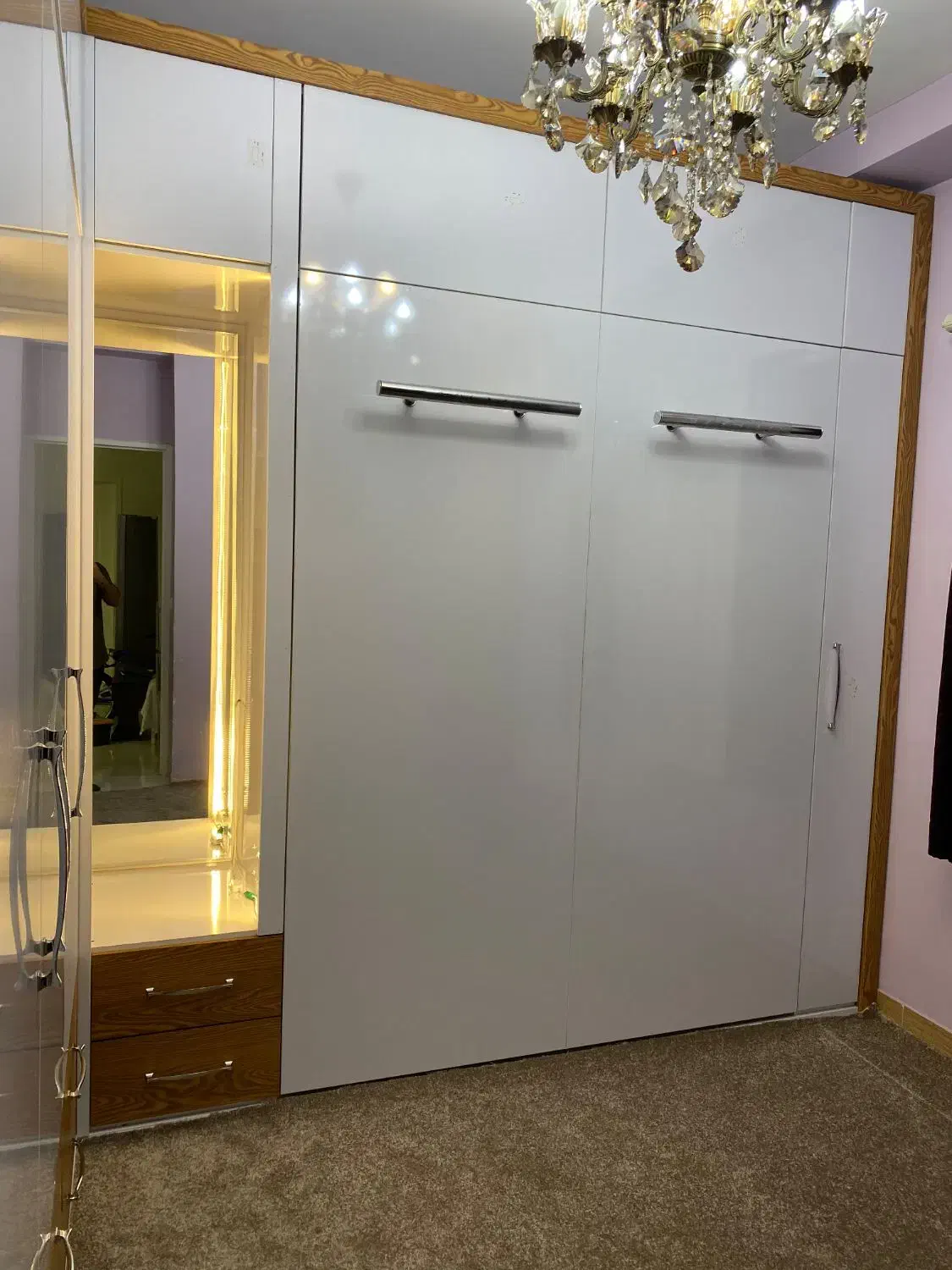 ساخت تخت تاشو در استان گلستان|تخت و سرویس خواب|گرگان, |دیوار