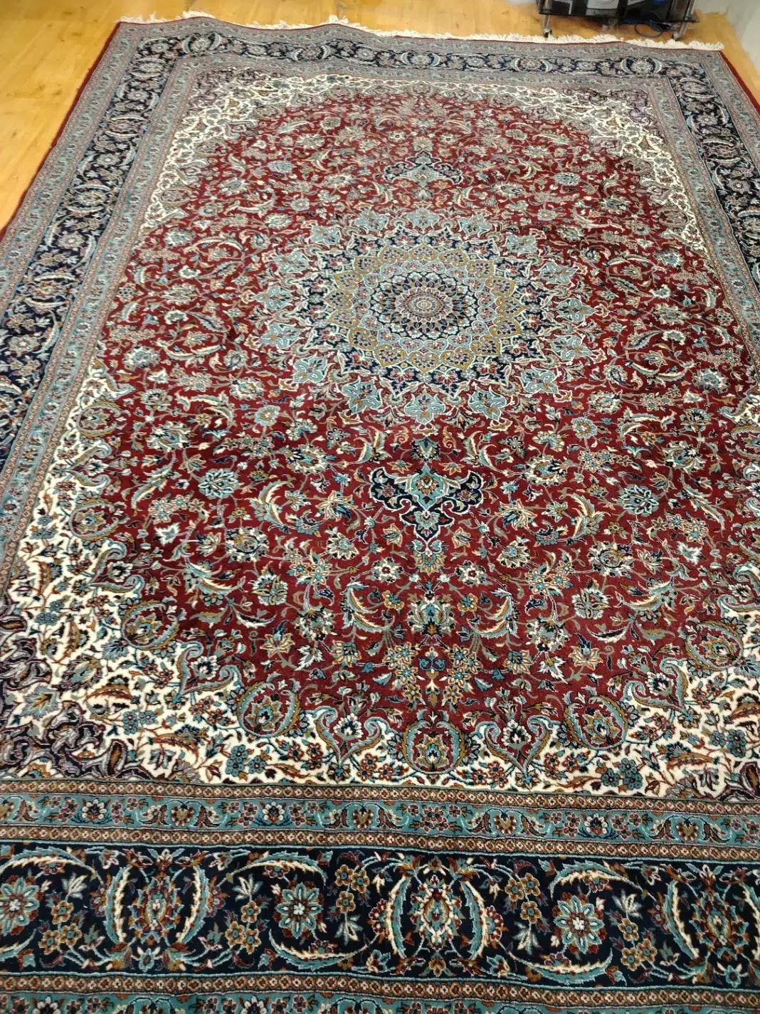 قالی 12 متری|فرش|شهرضا, |دیوار