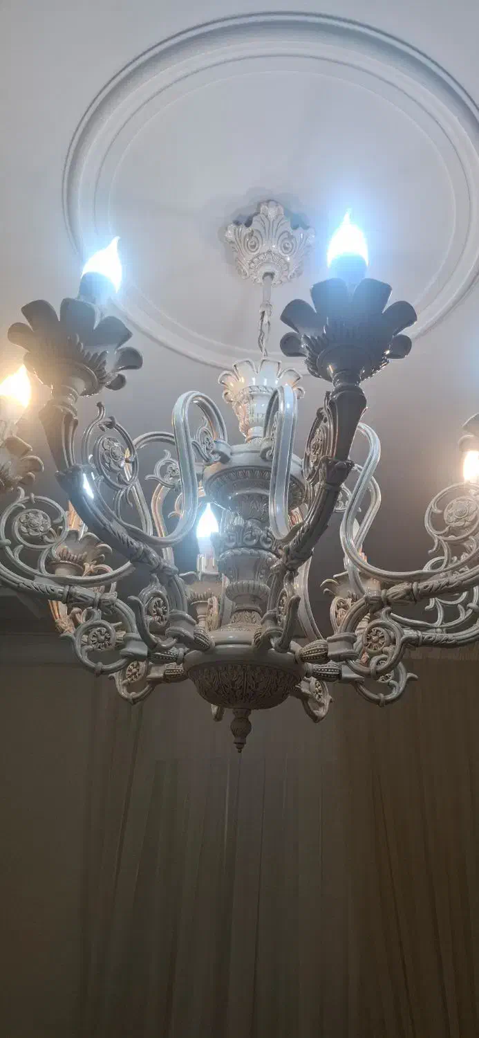 لوستر 8 شاخه|لوستر و چراغ آویز|تهران, ائمه اطهار|دیوار